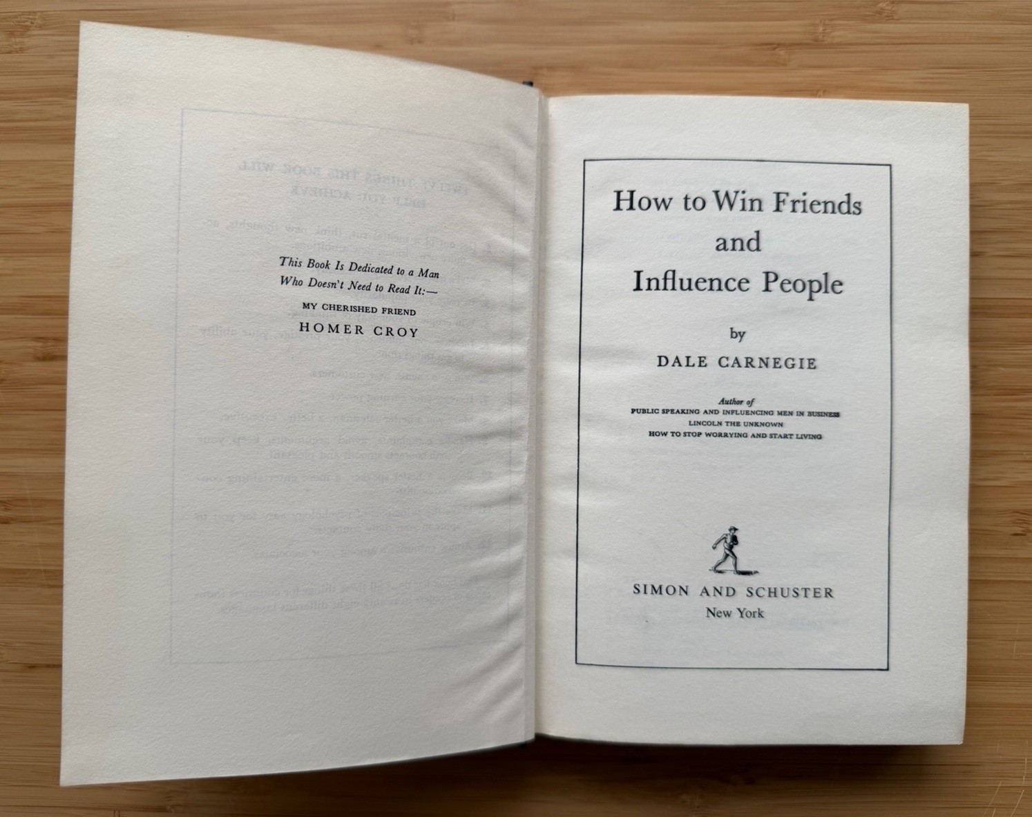 Vintage 1964 Dale Carnegie How to Win Friends and Influence People with booklet
