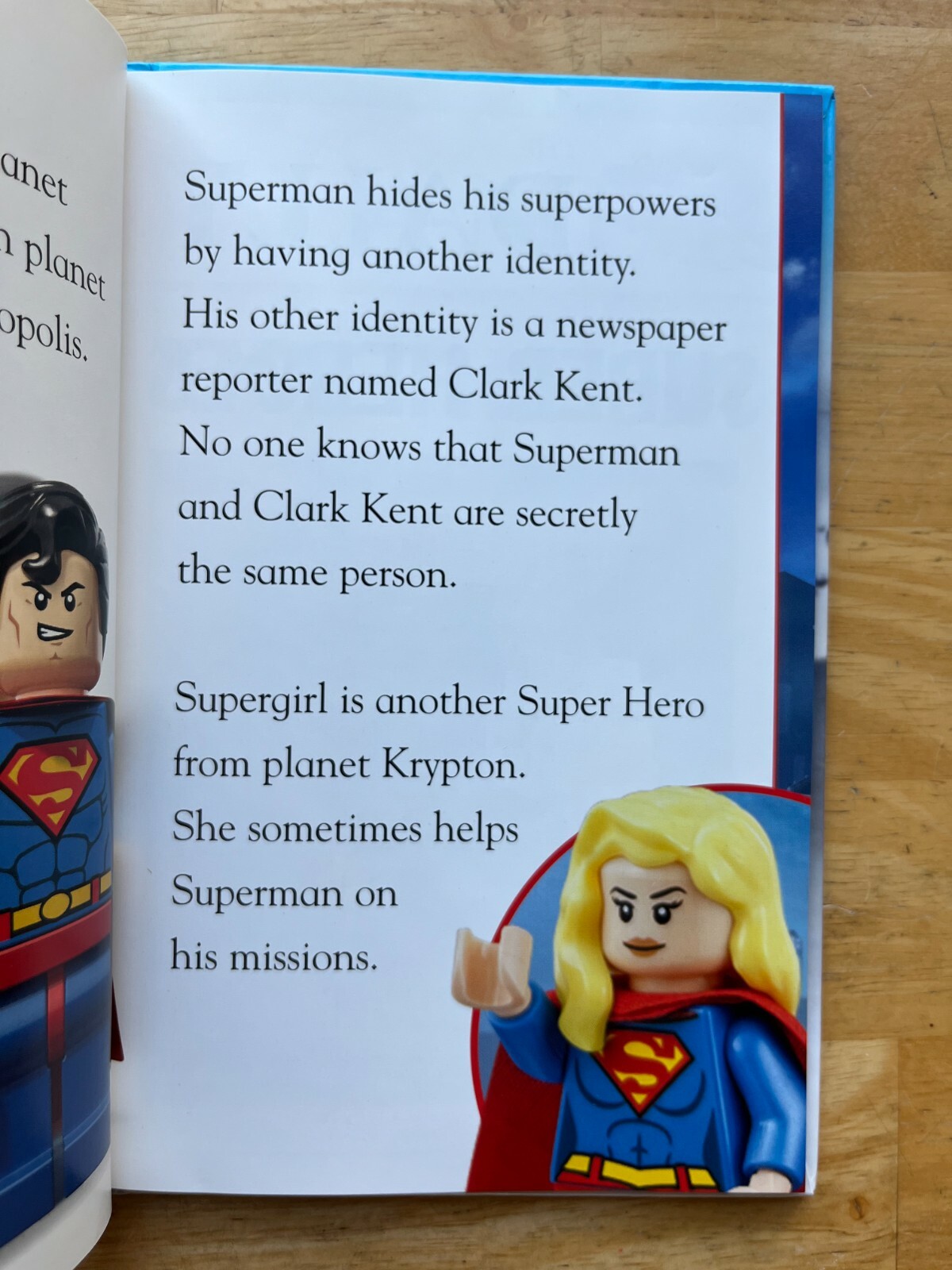 Set of 3 Lego DC Comics Super Heroes Books (Hardcover)