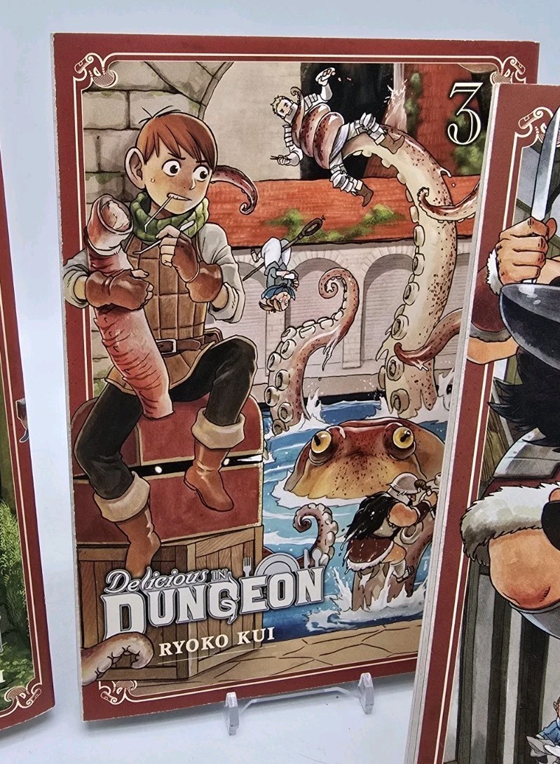 Yen Press DELICIOUS IN DUNGEON by Ryoko Kui Manga Book Lot Vol 1-7 1 2 3 4 5 6 7
