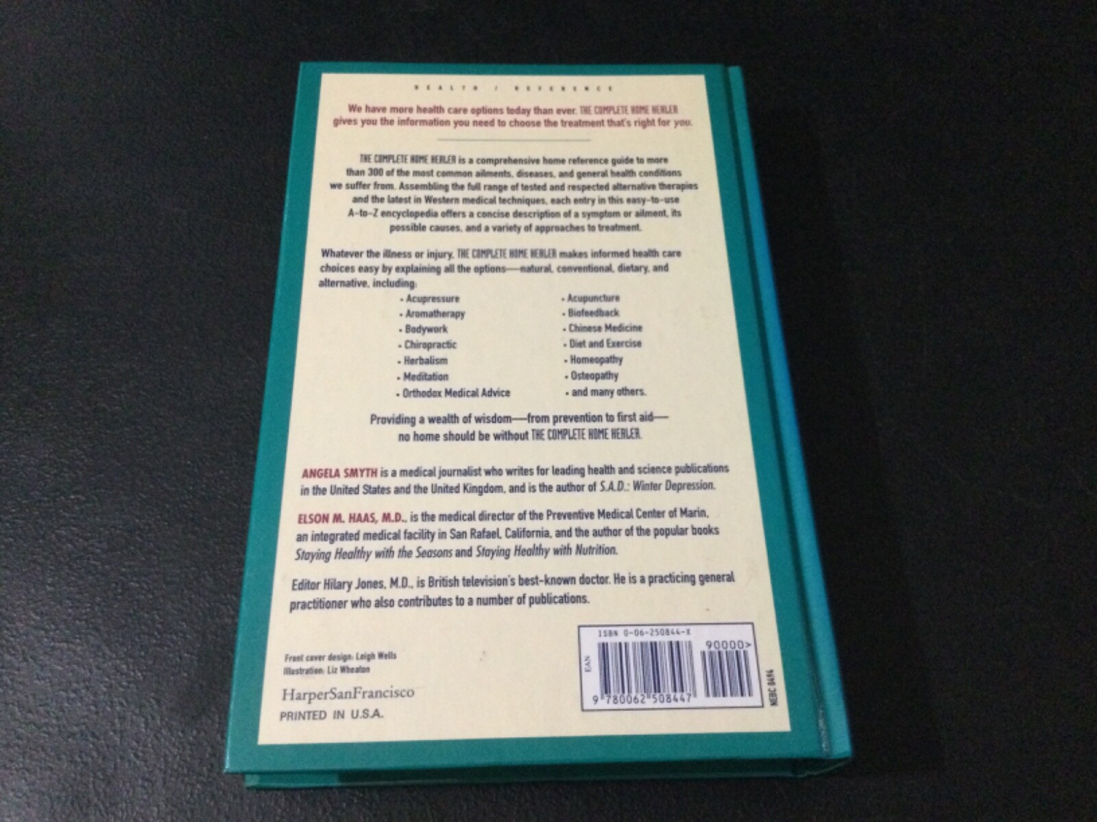 The Complete Home Healer by Angela Smyth 1994 Hardcover (Brand New)