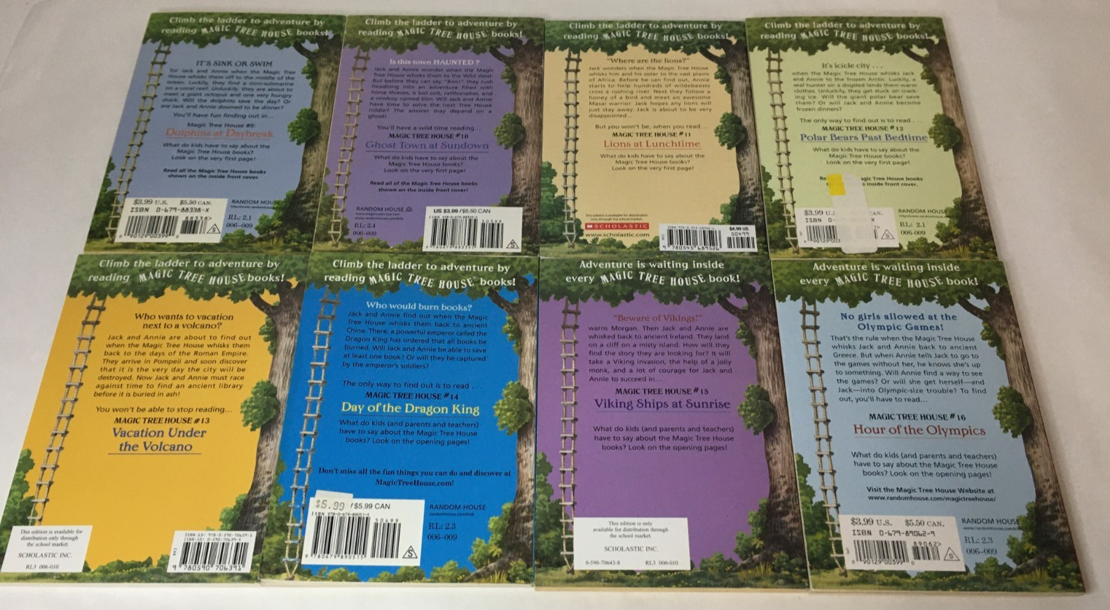 Lot of 28 Complete Magic Tree House Original Series Books 1-28 Mary Pope Osborne
