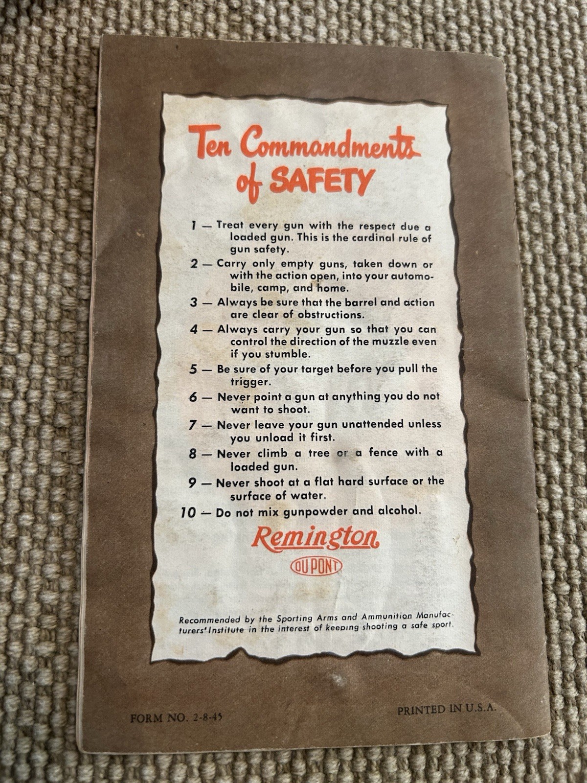 How To Be A Crack Shot 1950s Rifle Instruction Manual