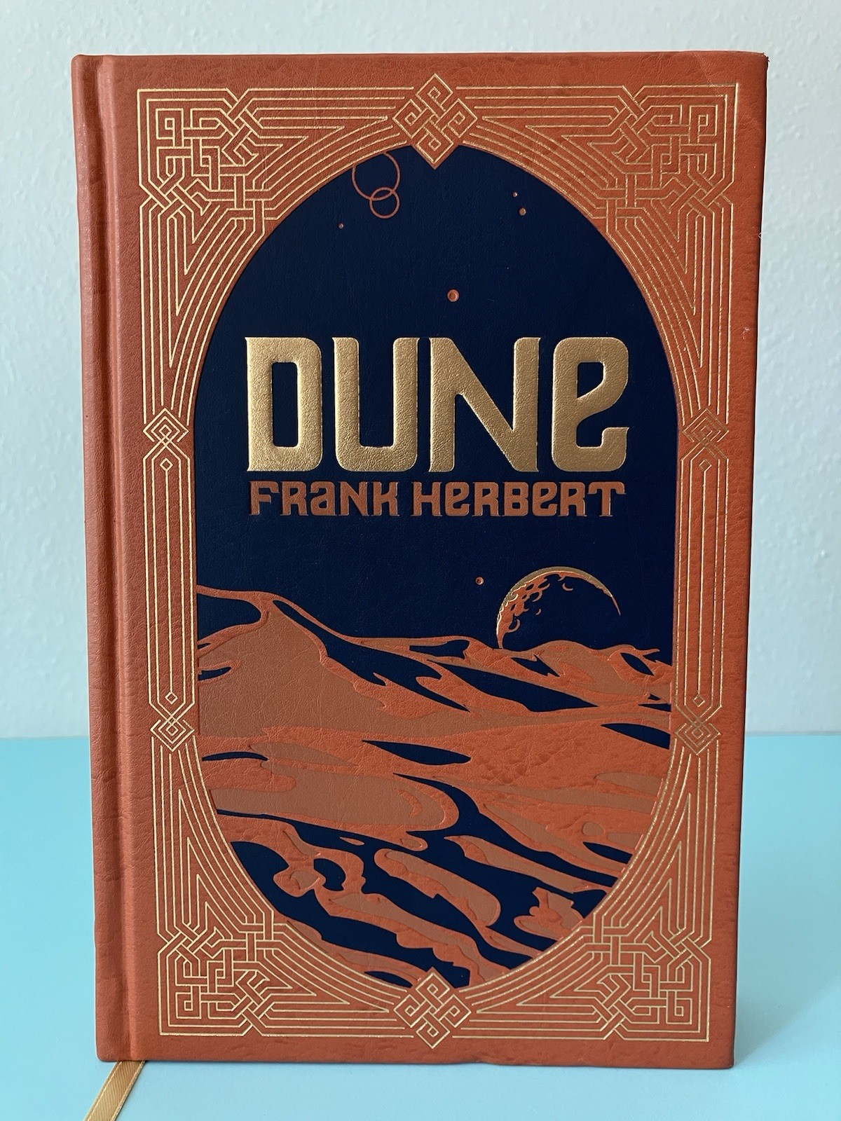 DUNE by Frank Herbert Deluxe Leather Bounded Book Barnes & Noble – Preowned