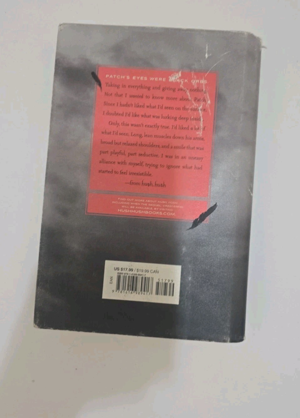 Lot of 4 Writer Becca Fitzpatrick Hush Hush Saga Series 1-4 Dust Cover Hardback
