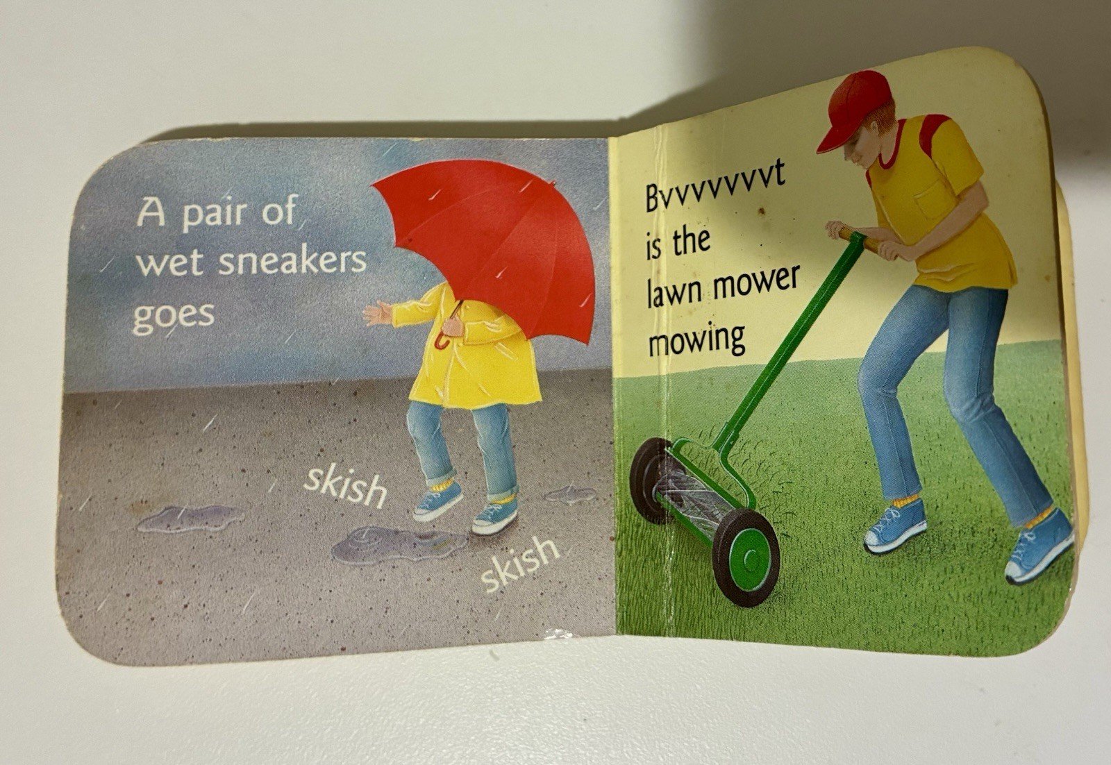 The Little Noisy Book board book 1989 Chunky Book series by Katharine Ross.