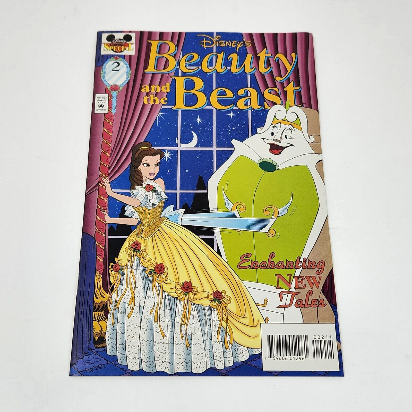 VINTAGE JULY 1997 DISNEY COMICS COMIC BOOK BEAUTY AND THE BEAST # 2 NEW