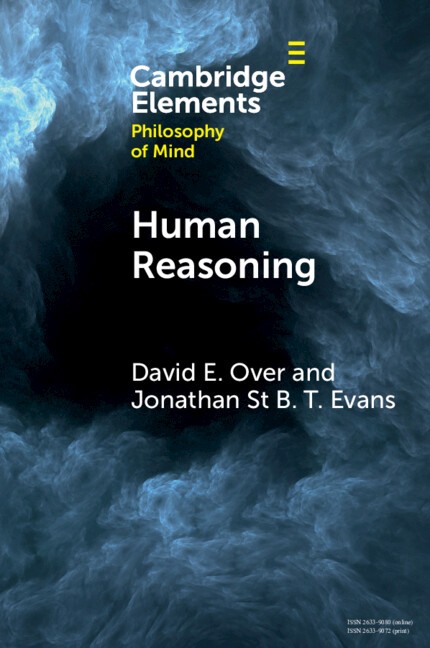David E Over Jonathan St B T Evans Human Reasoning (Paperback) (UK IMPORT)
