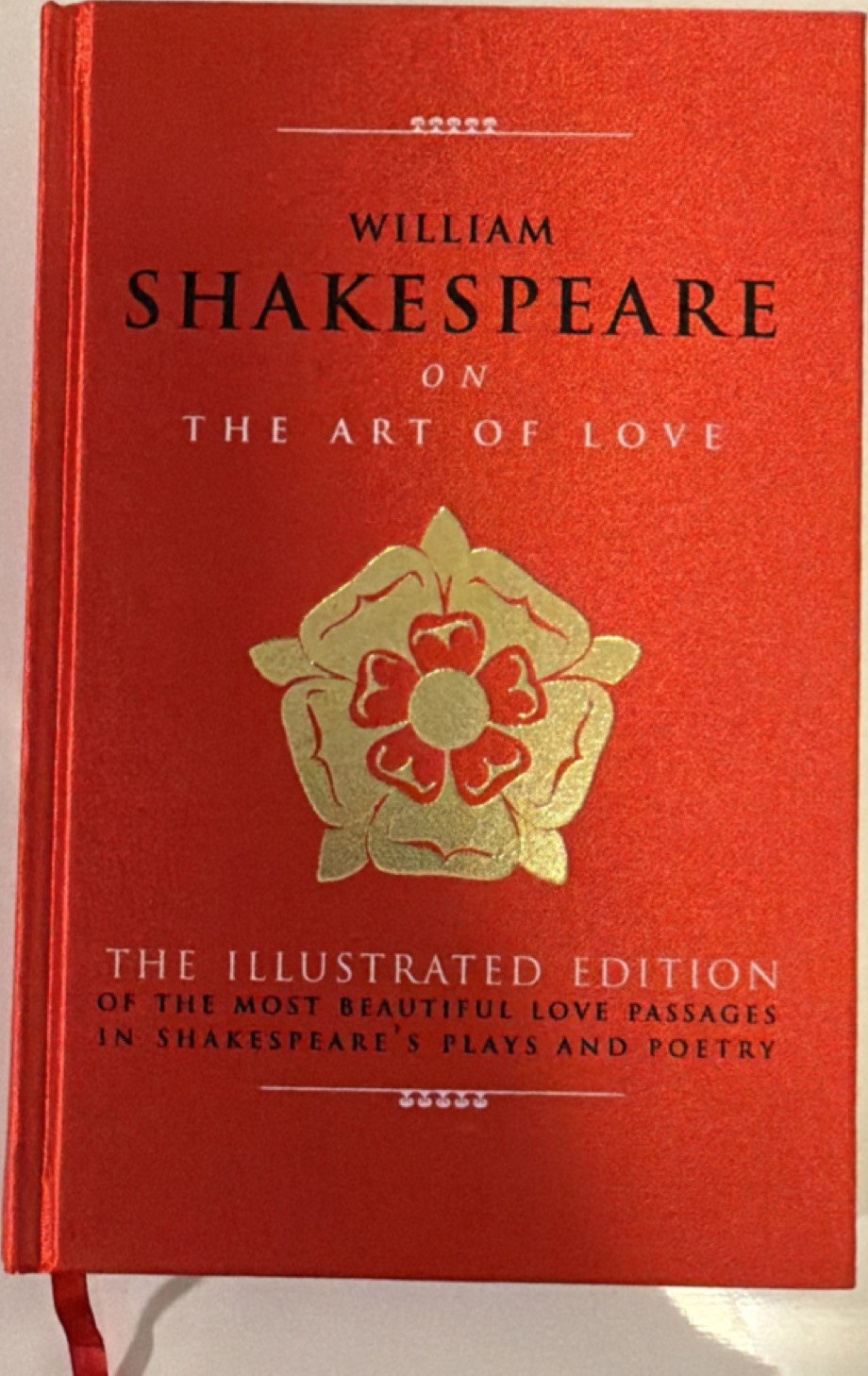 William Shakespeare Art of Love Hardcover Illustrated 1st Ed Duncan Baird 2008