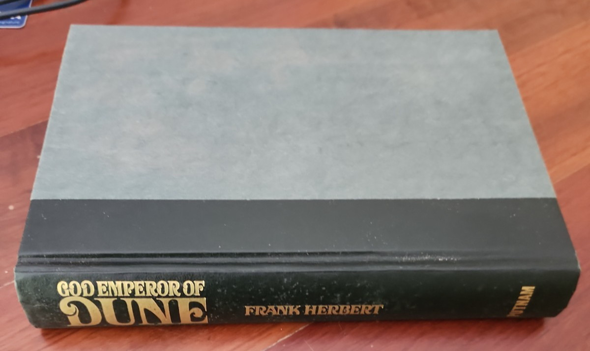 God Emperor of Dune by Frank Herbert 1981 Hardcover Book Club Edition