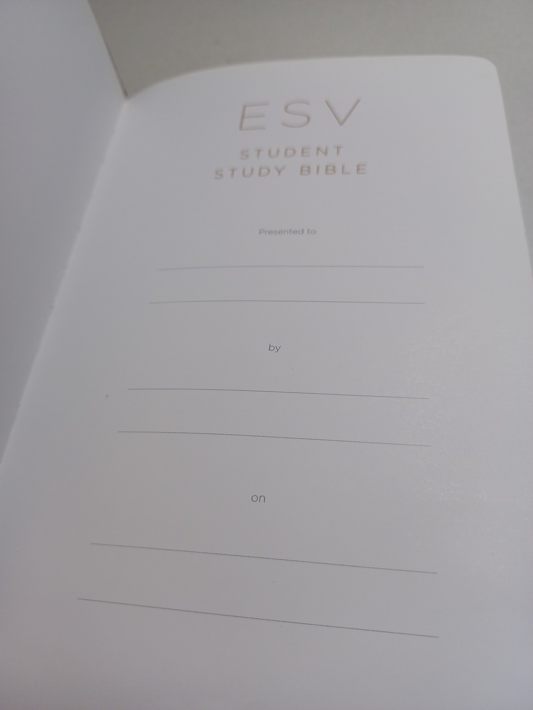 ESV Student Study Bible TruTone Chestnut 2011 Crossway