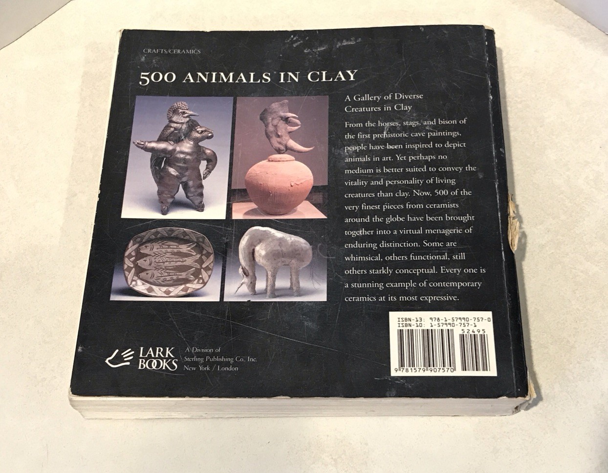 500 Animals in Clay: Contemporary Expressions of the Animal Form FAST FREE SHIP