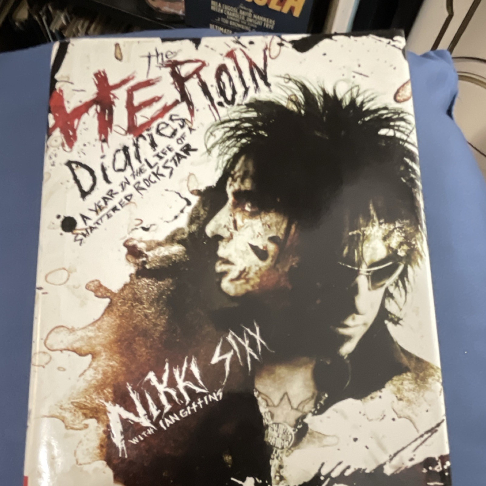 Nikki Sixx The Heroin Diaries Pocket Books 2007 Hardcover Memoir Addiction Music