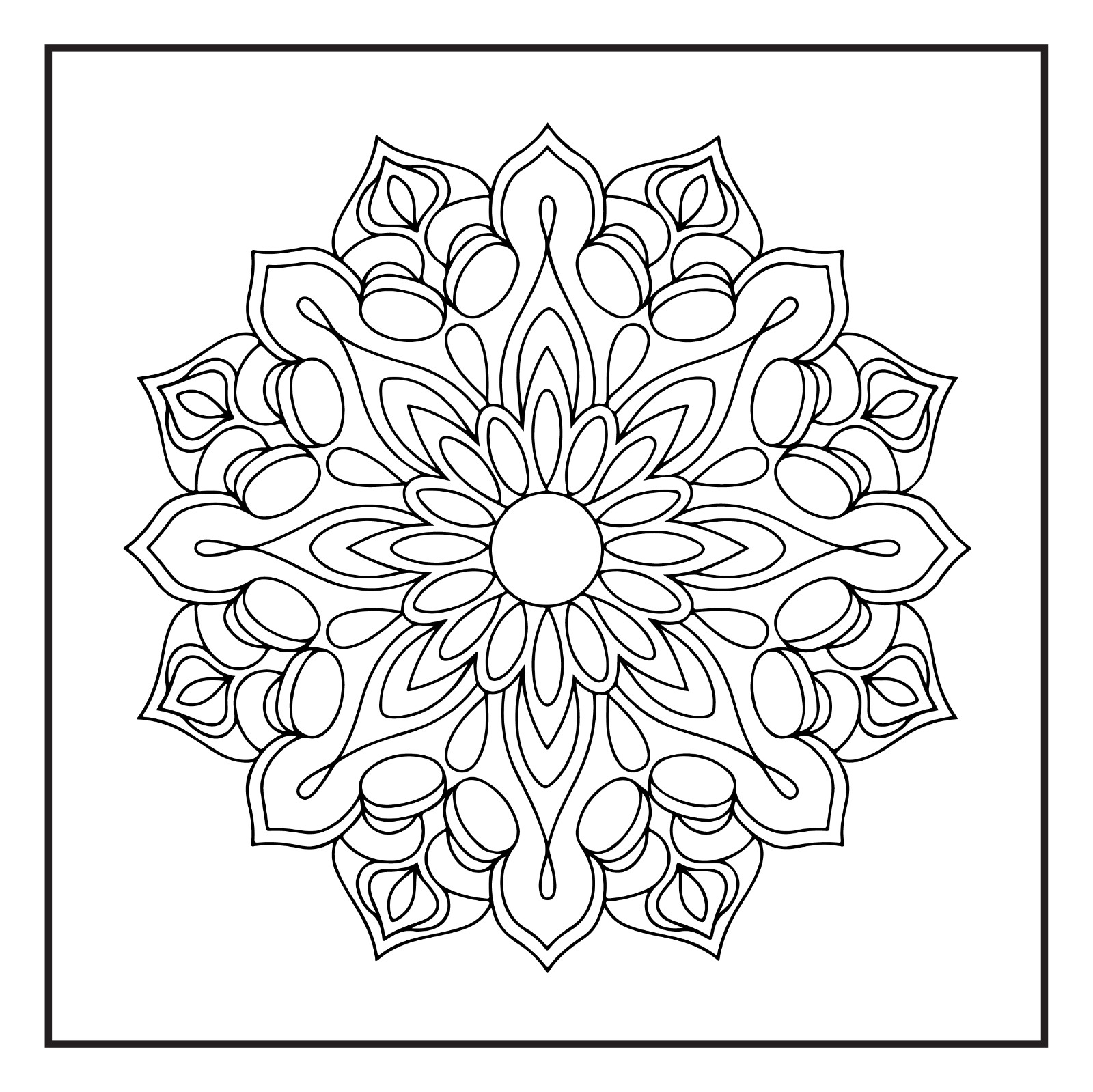 Rockridge Press Mindfulness Mandalas Coloring Book Spiral Bound Coloring Book
