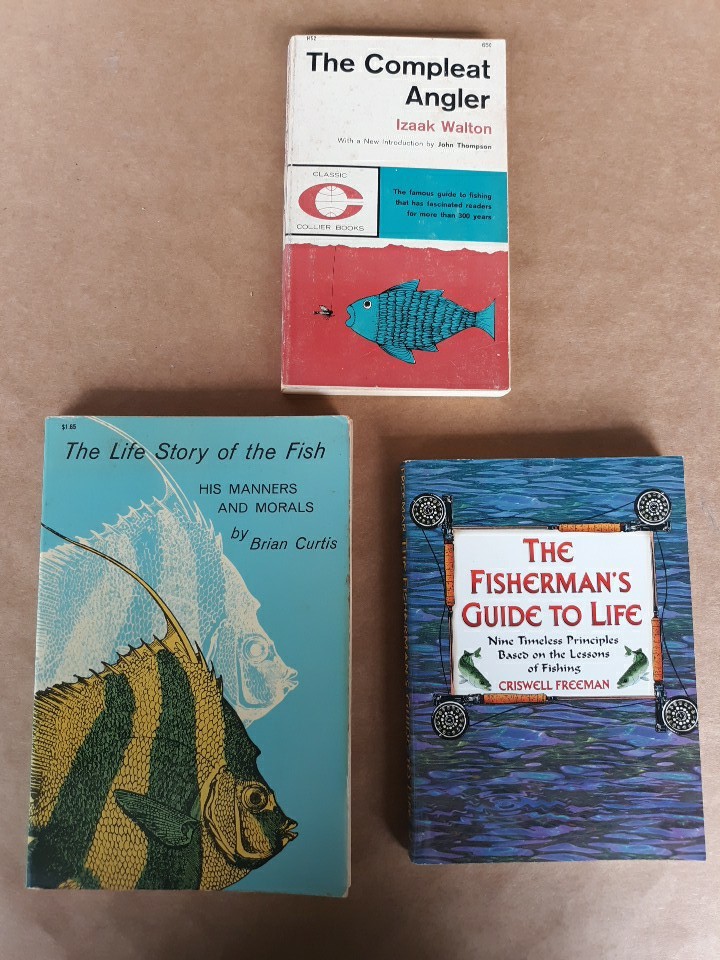 3 On Fish: Compleat Angler, Guide To Life, Life Story Of Fish, Acceptable