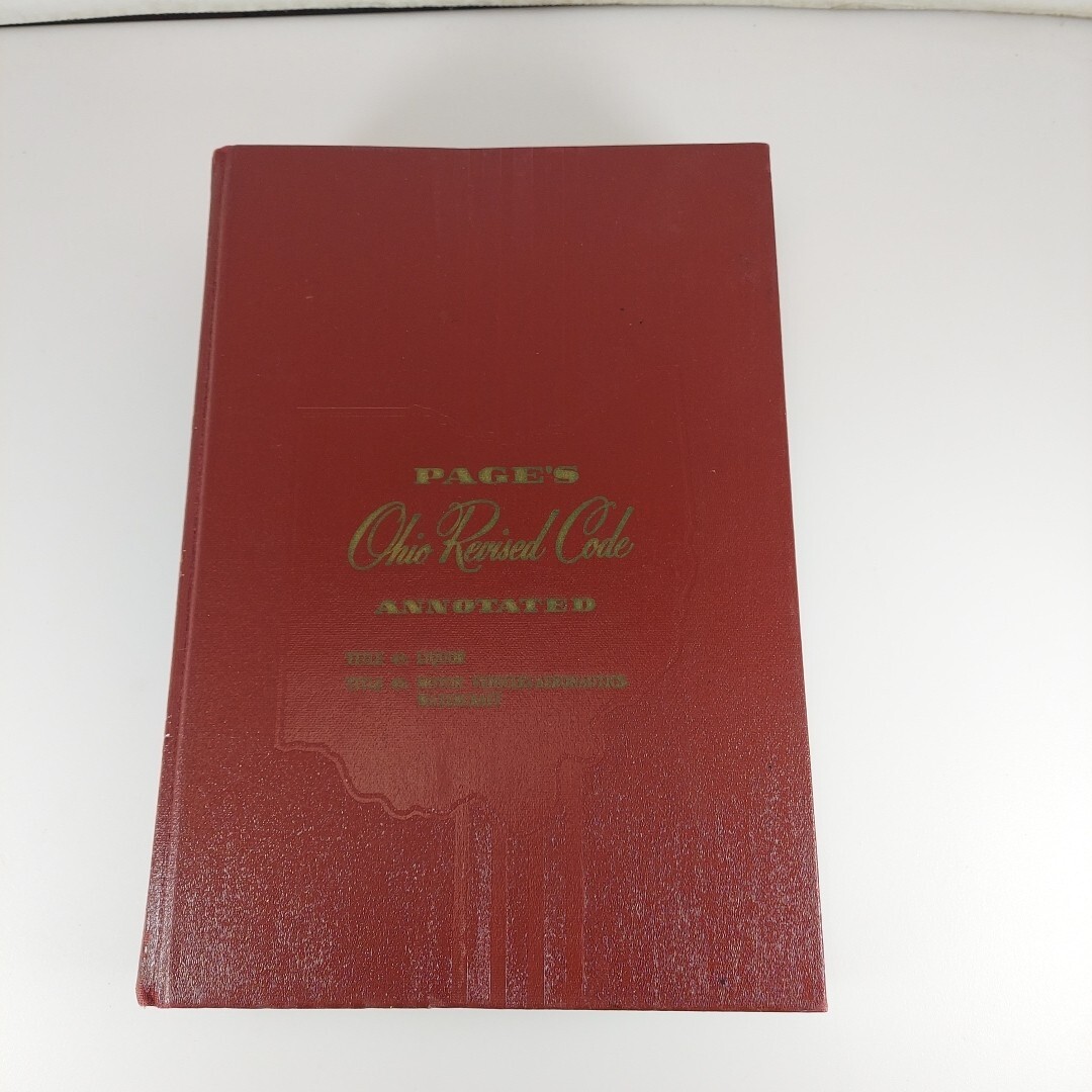 Page’s Ohio Revised Code Annotated Title 43 Liquor & 45 Motor, 1973 & 1981 Supp