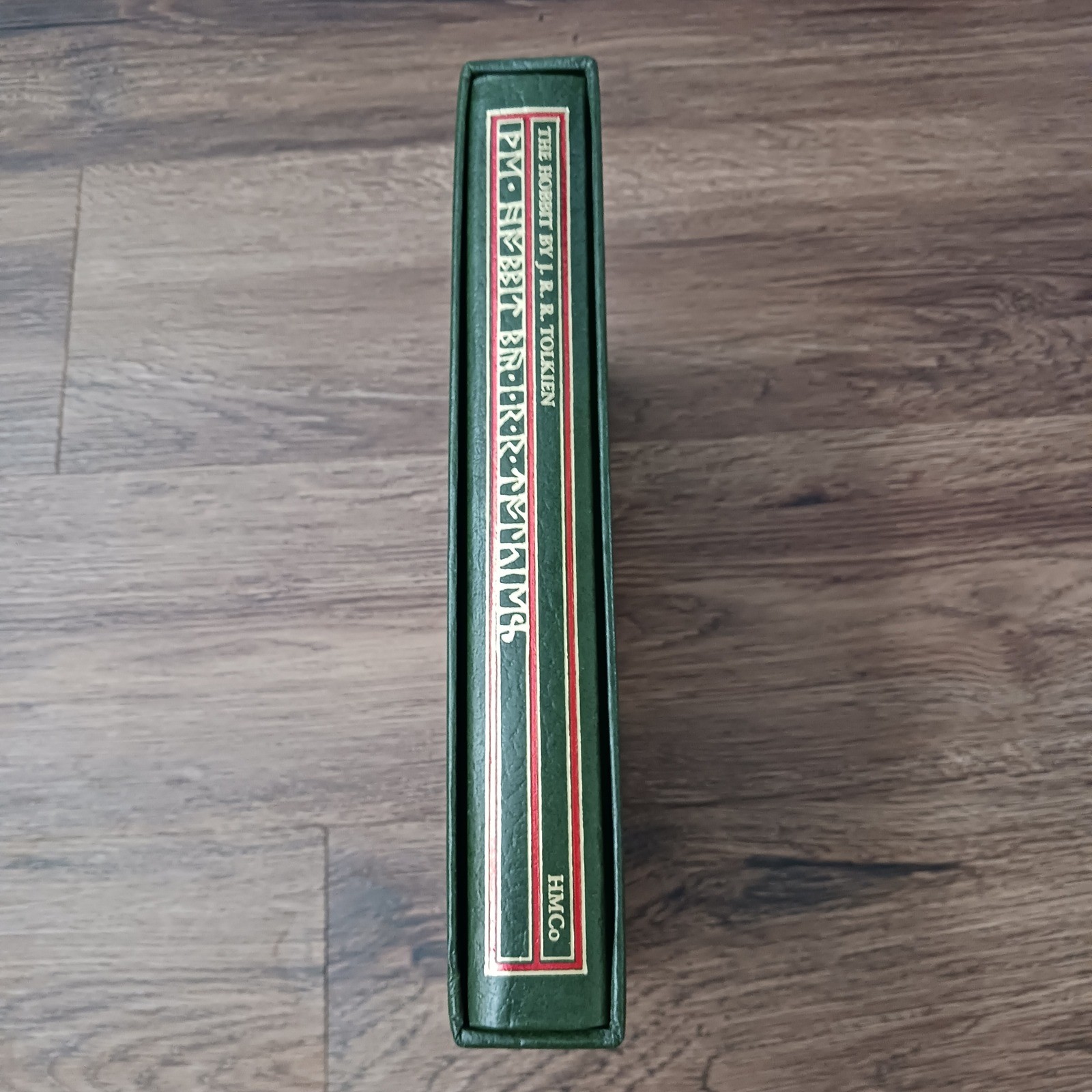 The Hobbit J.R.R. Tolkien Houghton Mifflin Collector’s Edition Green Slipcase