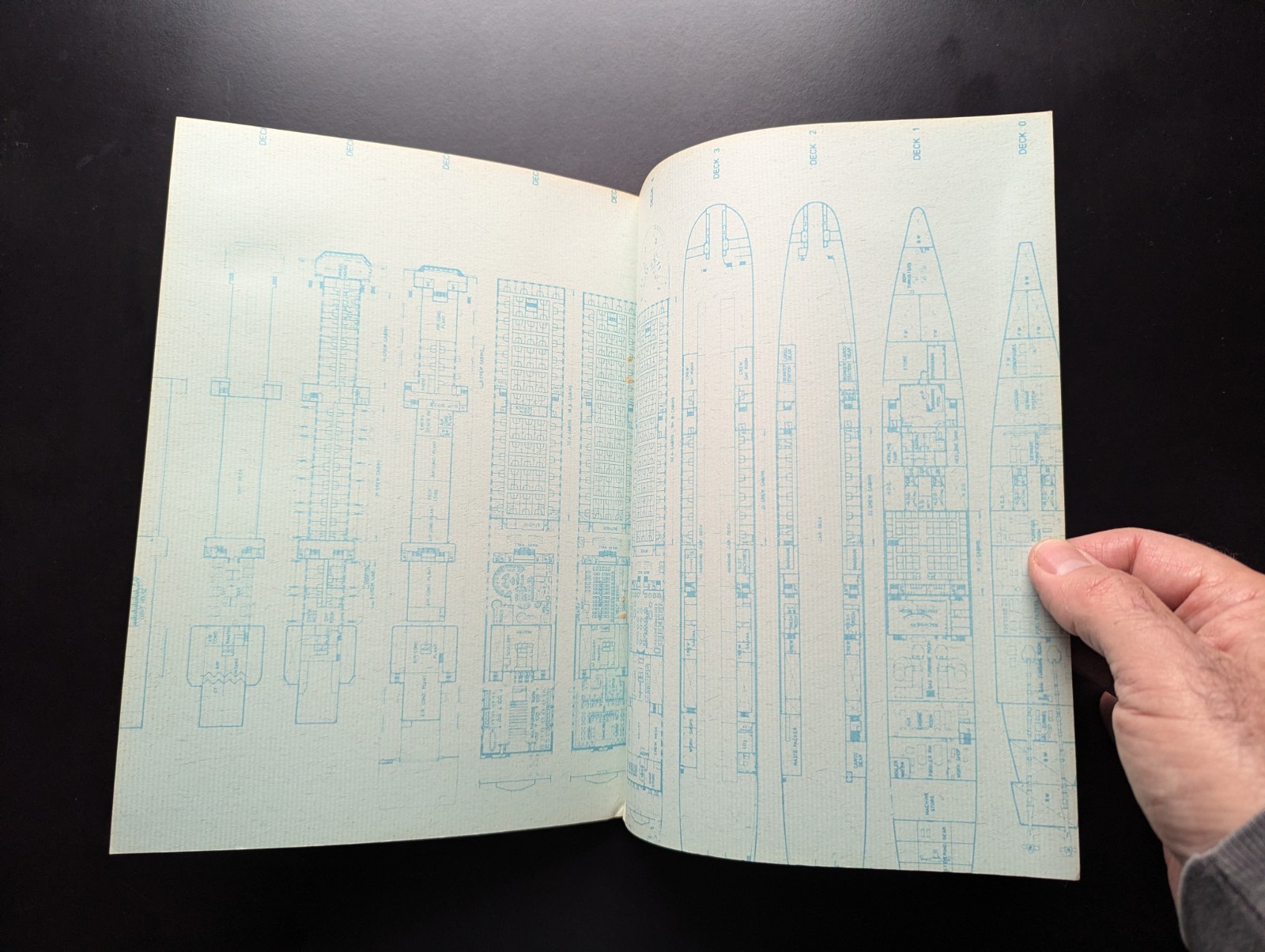 Large Ferries Of The World Ikeda 1977 Osaka Rare Japanese Ferry Reference Signed