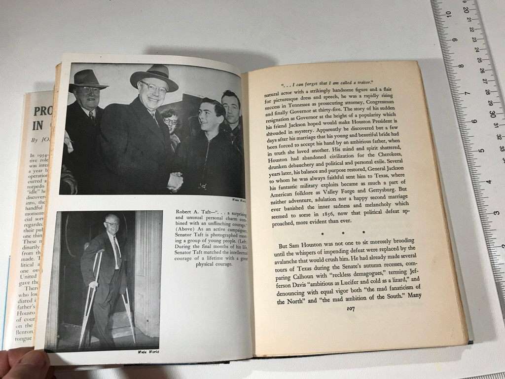 John F Kennedy 1955 1956 Profiles in Courage * Nice First Edition HbDj (later)