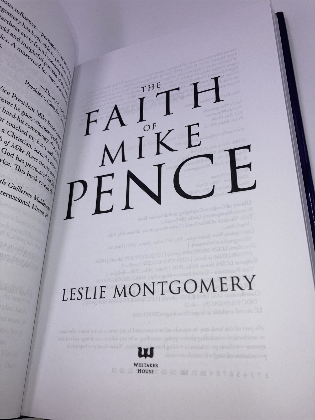 The Faith of Mike Pence – 1641232250, Leslie Montgomery, hardcover
