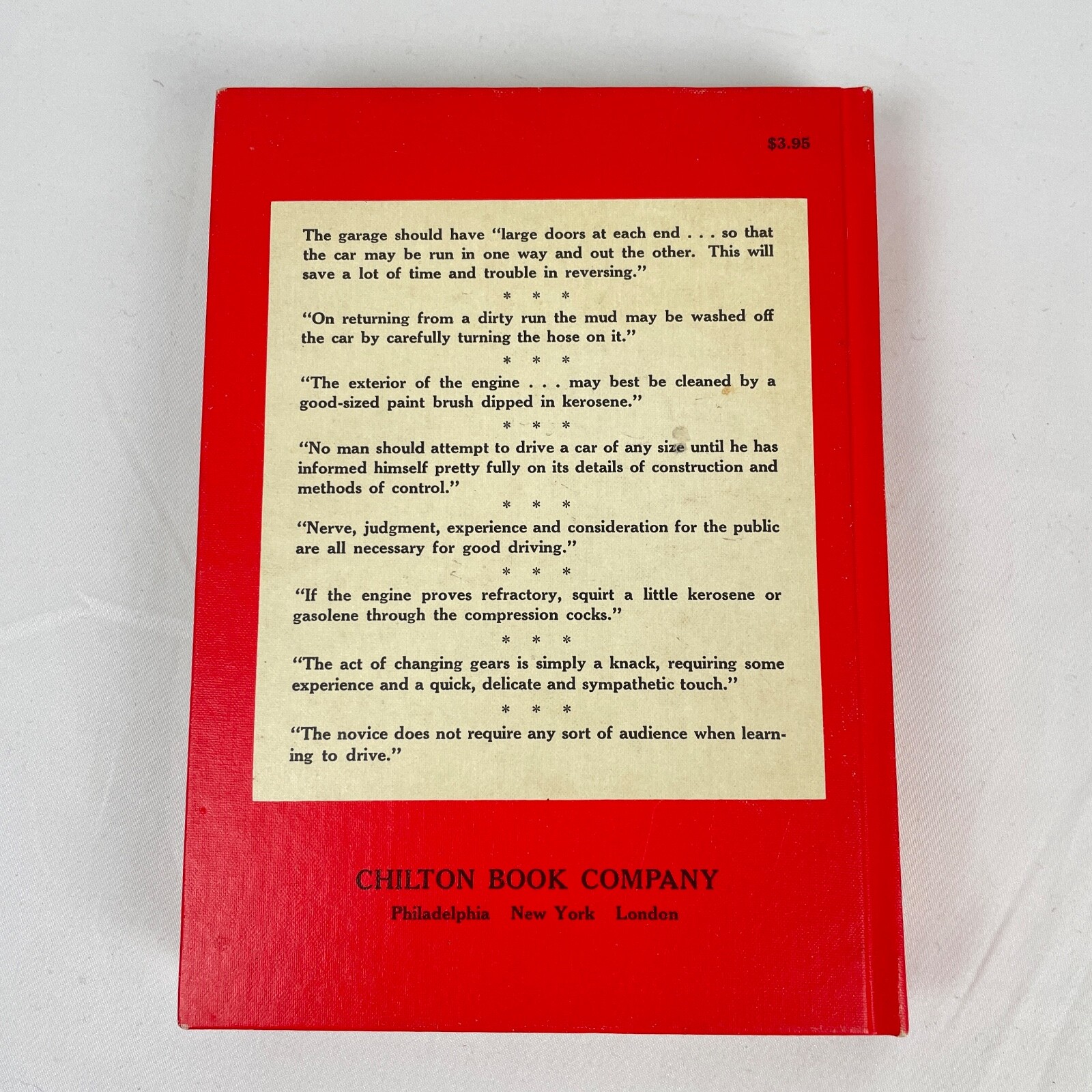 1971 Automobile Driving Self-Taught Reproduction of The Daring Driver of 1909 HC