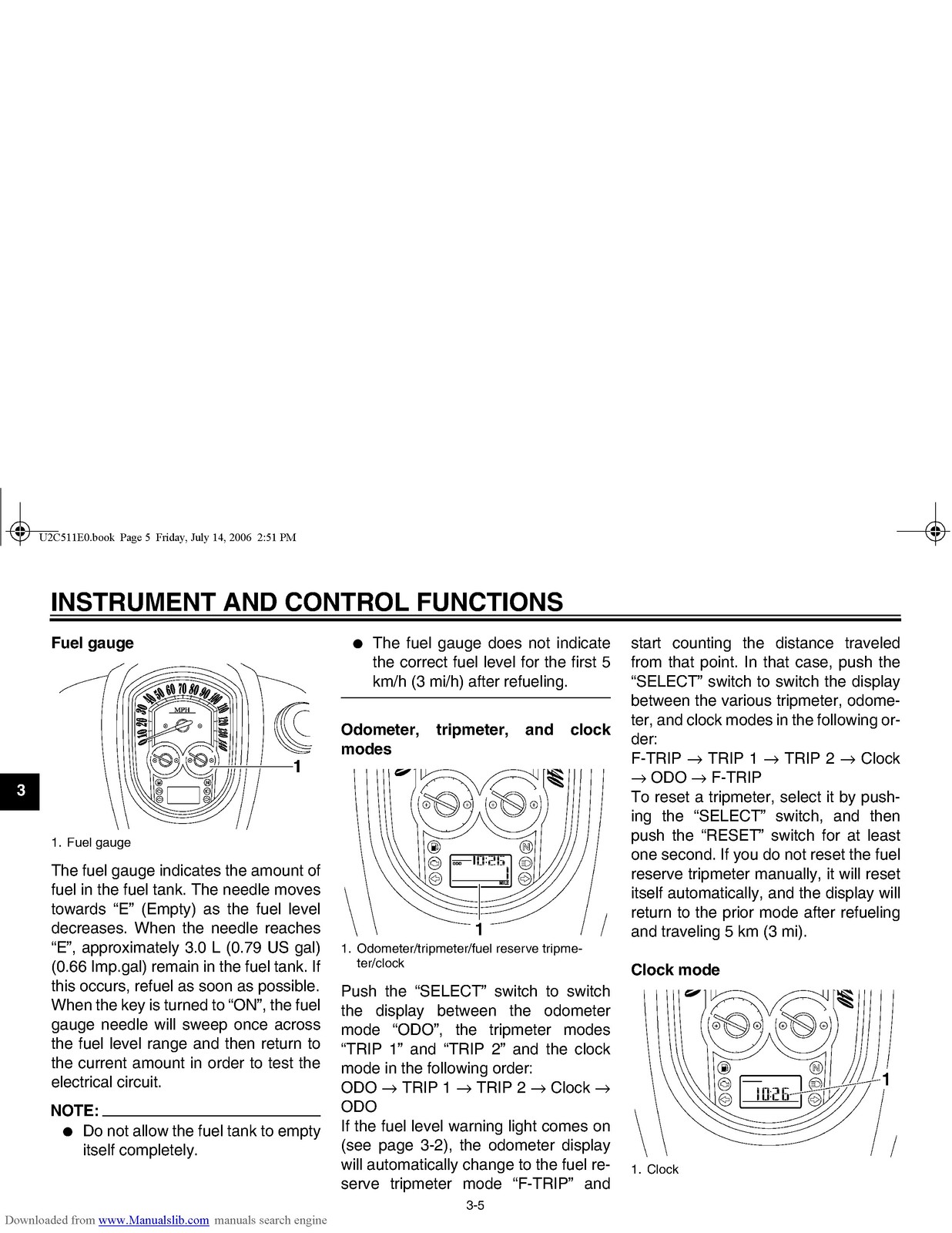 YAMAHA XV19CTSW XV19CTW XV19CTMW Stratoliner Owners Manual – WIRE BOUND – COVERS