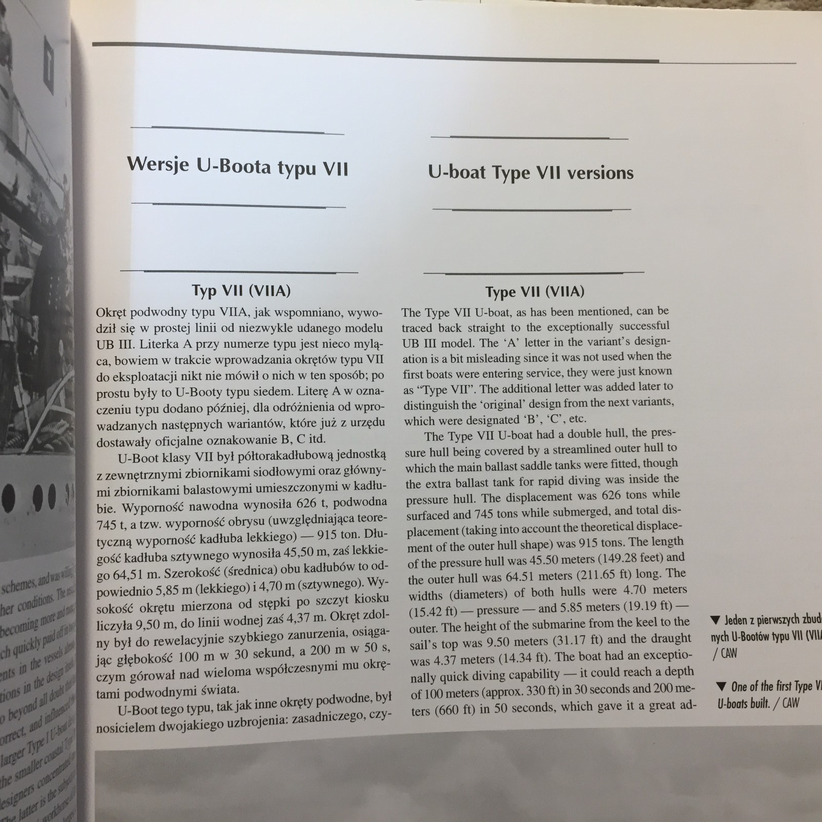 U-Boot VII Vol. 1 Marek Krzyształowicz 2006 AJ-Press Naval History Paperback