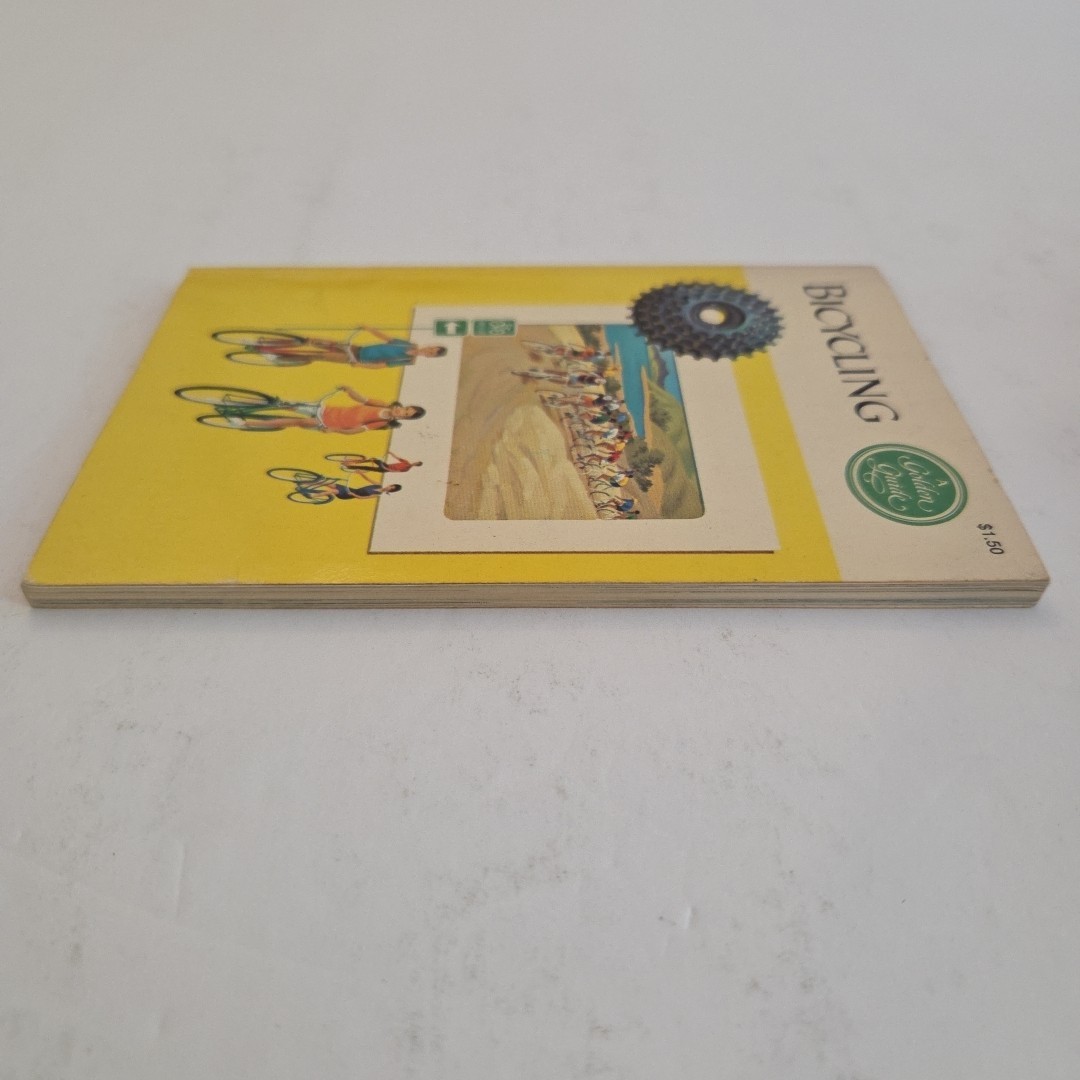 Bicycling: A Golden Guide Book PB ~1972 Small Golden Press 🚲 1st Print