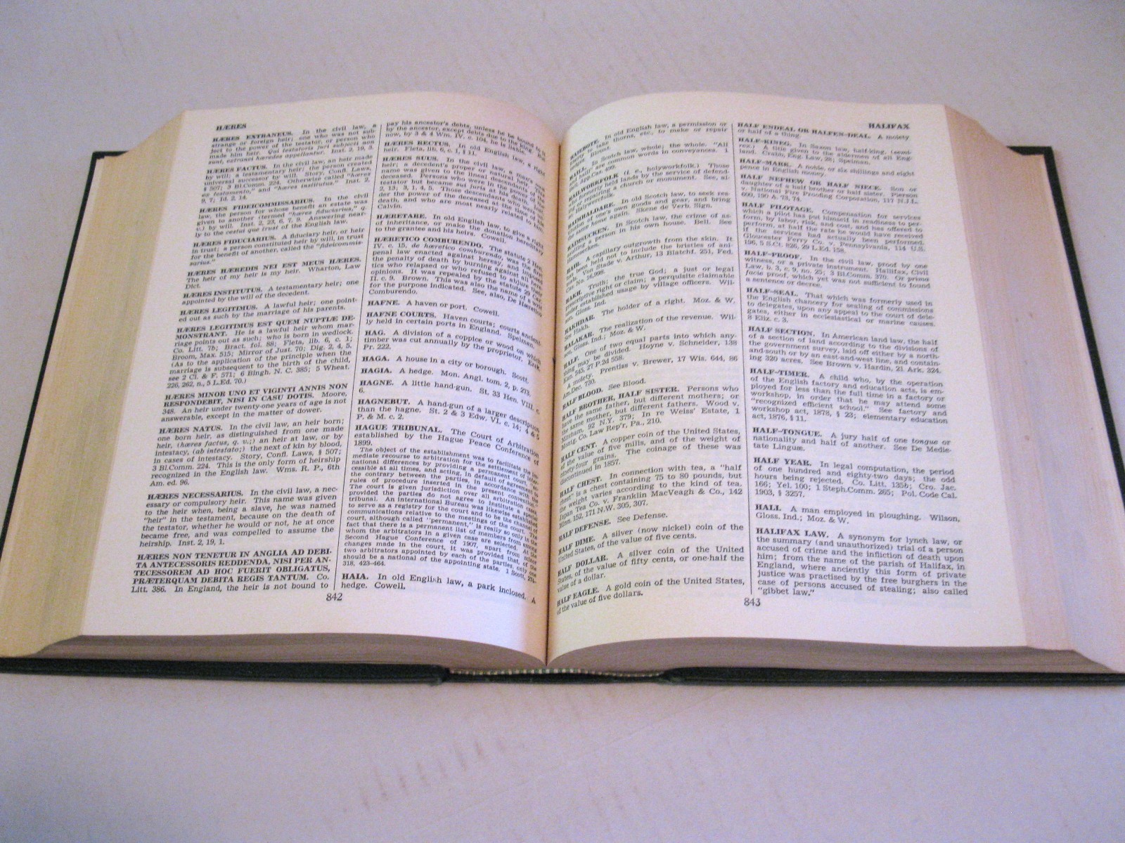 BLACK’S LAW DICTIONARY Revised 4th Edition Henry Campbell Black Hardcover 1968