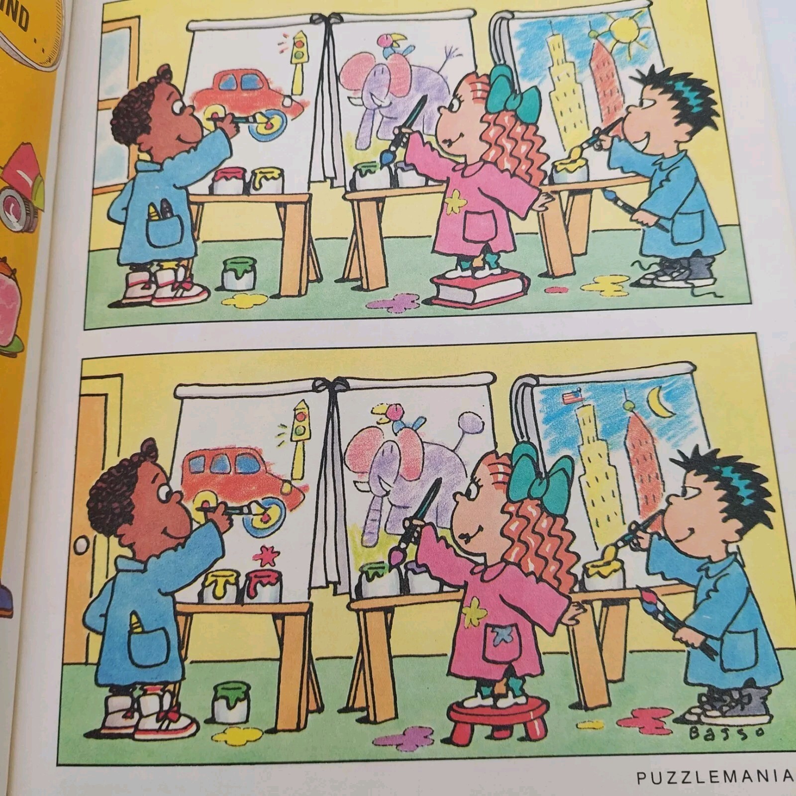 Highlights Puzzlemania Paperback Puzzle Book 1990s