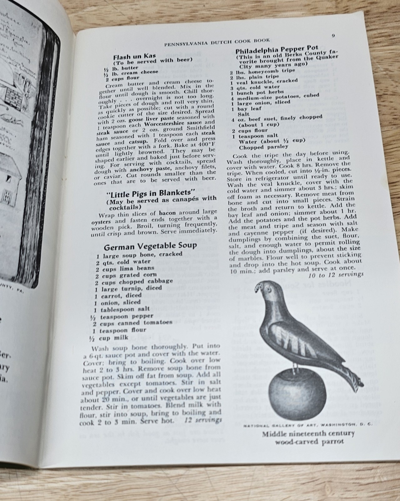 Pennsylvania DUTCH COOKBOOK of Fine Old Recipes, 62 pages