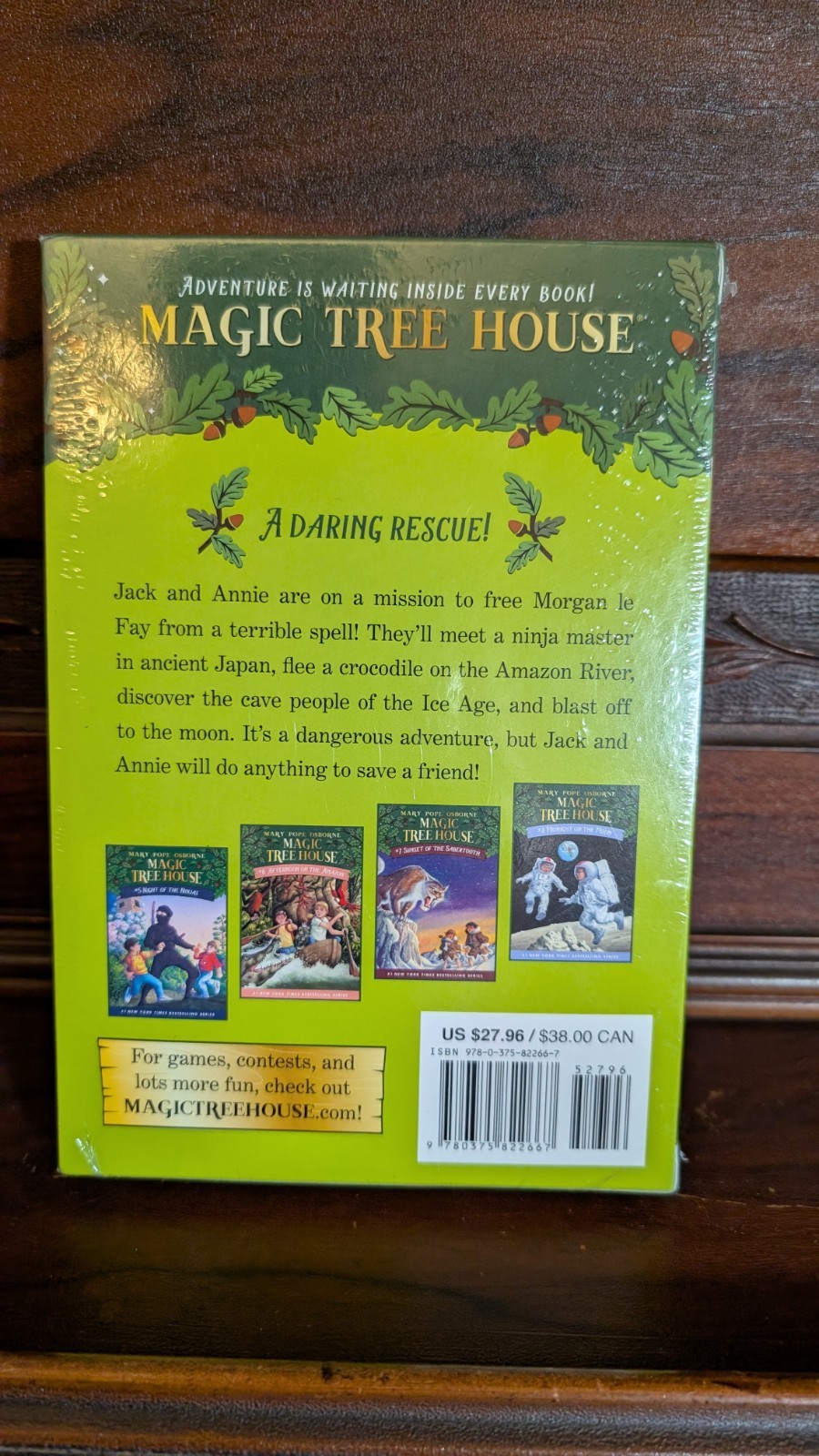 NEW Magic Tree House 4-pack SET Books 5-8 by Mary Pope Osborne SEALED