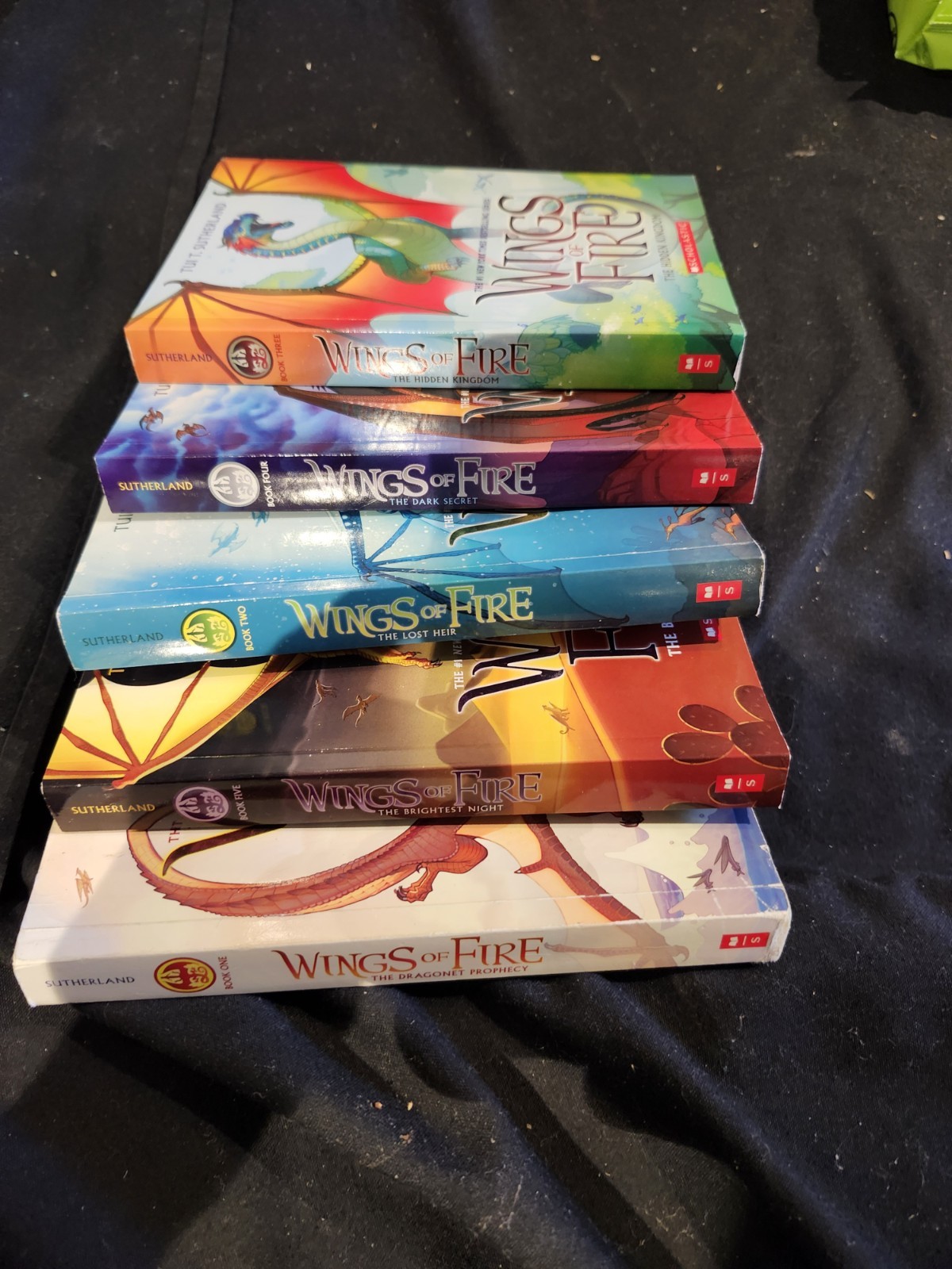 Wings Of FIRE BOOK LOT 1-5