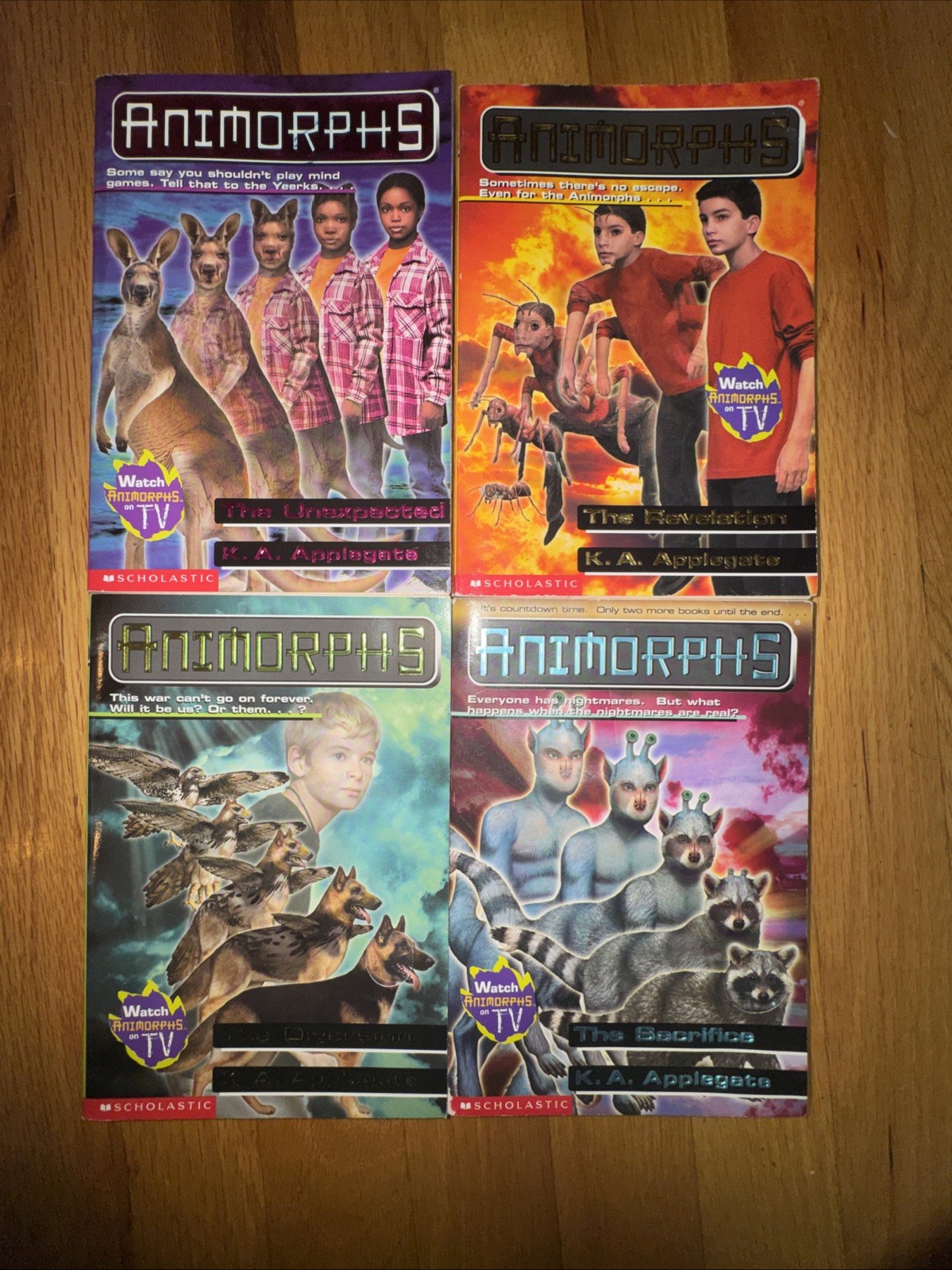 52 Animorphs Books K A Applegate Children’s Summer Reading