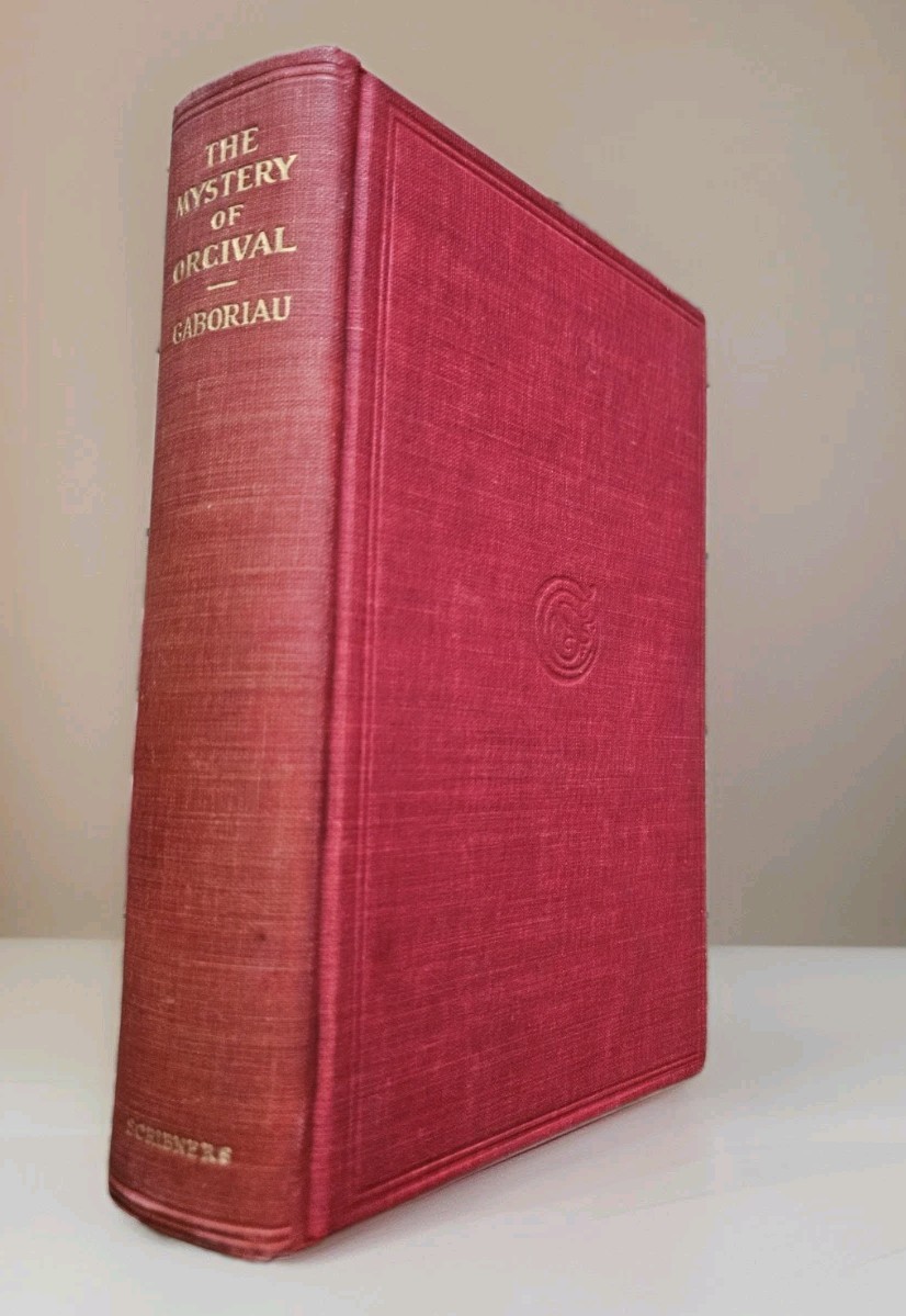 1904. Rare. The Mystery of Orcival by Emile Gaboriau | Illustrated Jules Guerin