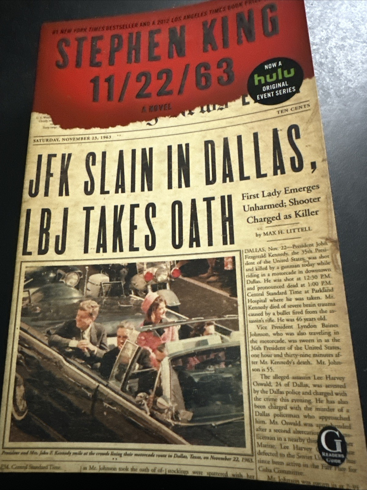 11/22/63 : A Novel by Stephen King (2012, Trade Paperback)