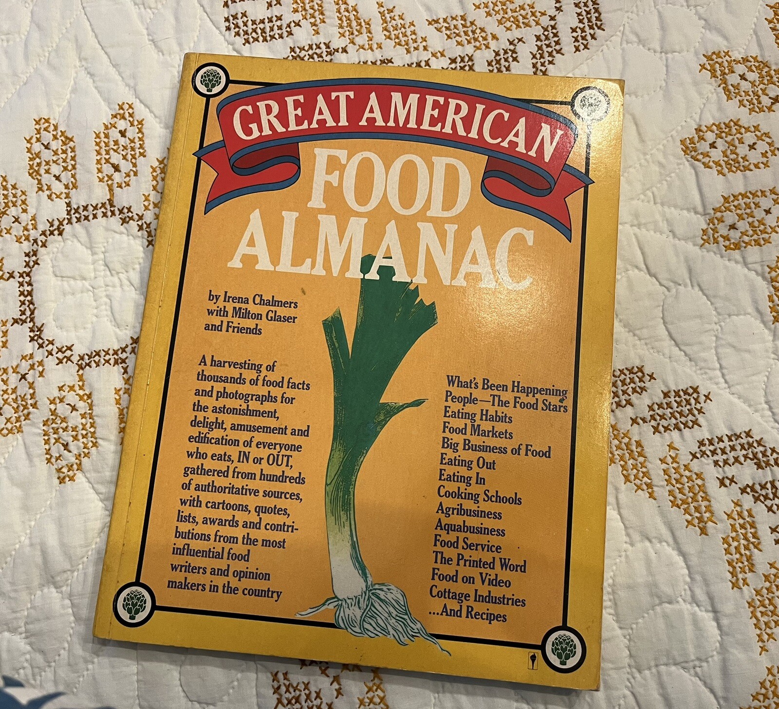 Food Almanac Irena Chalmers [signed]