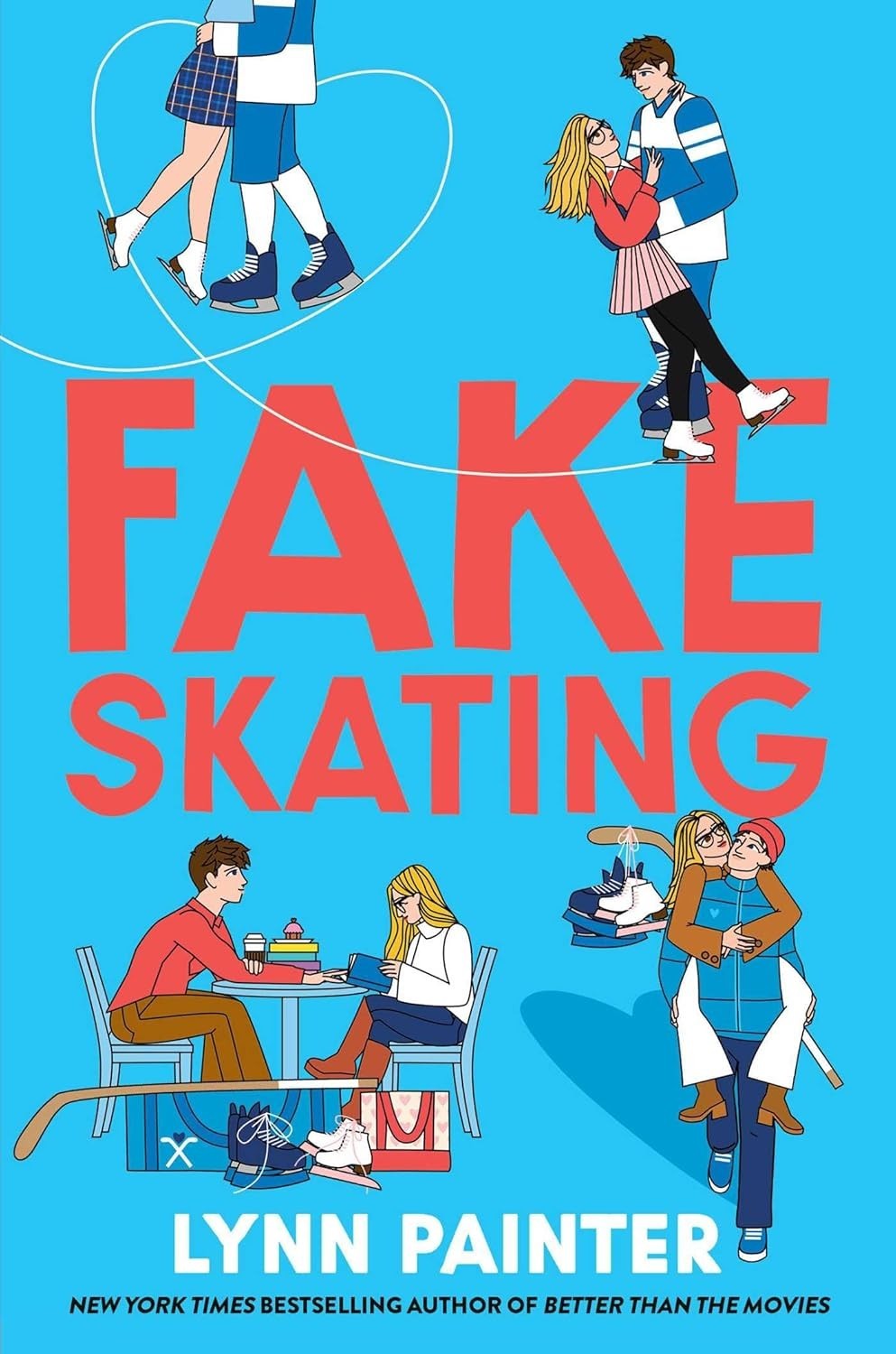 Fake Skating ( Paperback ) by lynn painter
