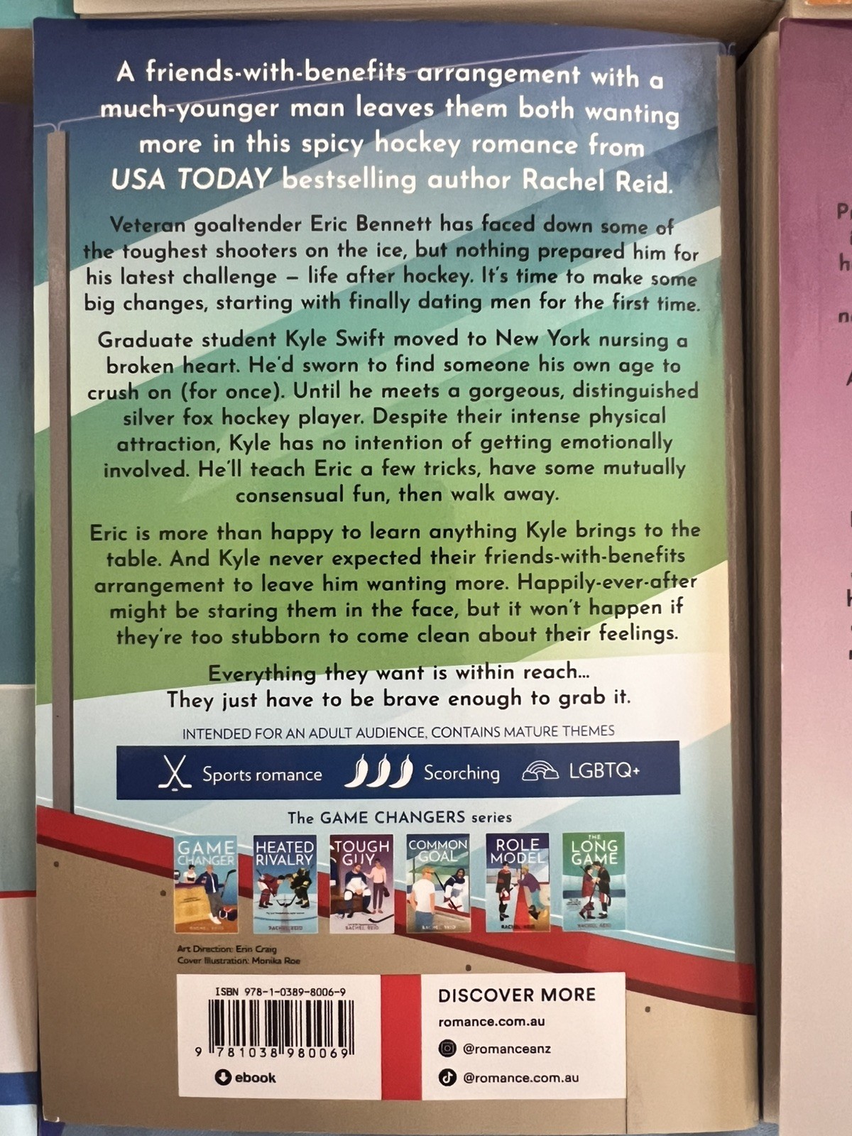 The Game Changer 1-6 Book set by Rachel Reid, English AU Item