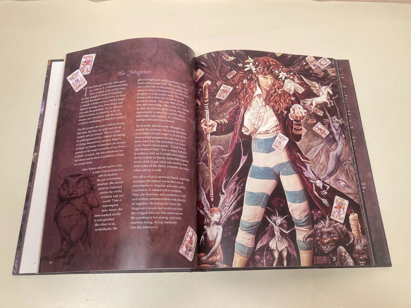 (6) Hardbound fantasy art book assortment (Froud,etc)