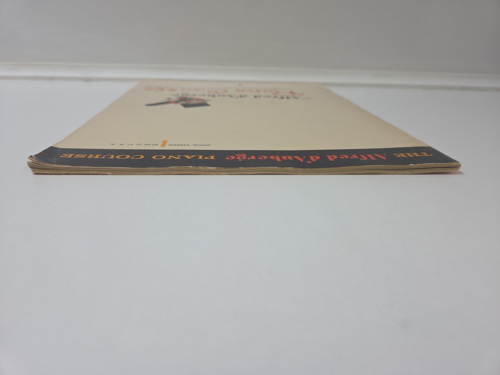 Vintage Alfred d’Auberge Piano Course Book 3 Lesson Book Music Instruction