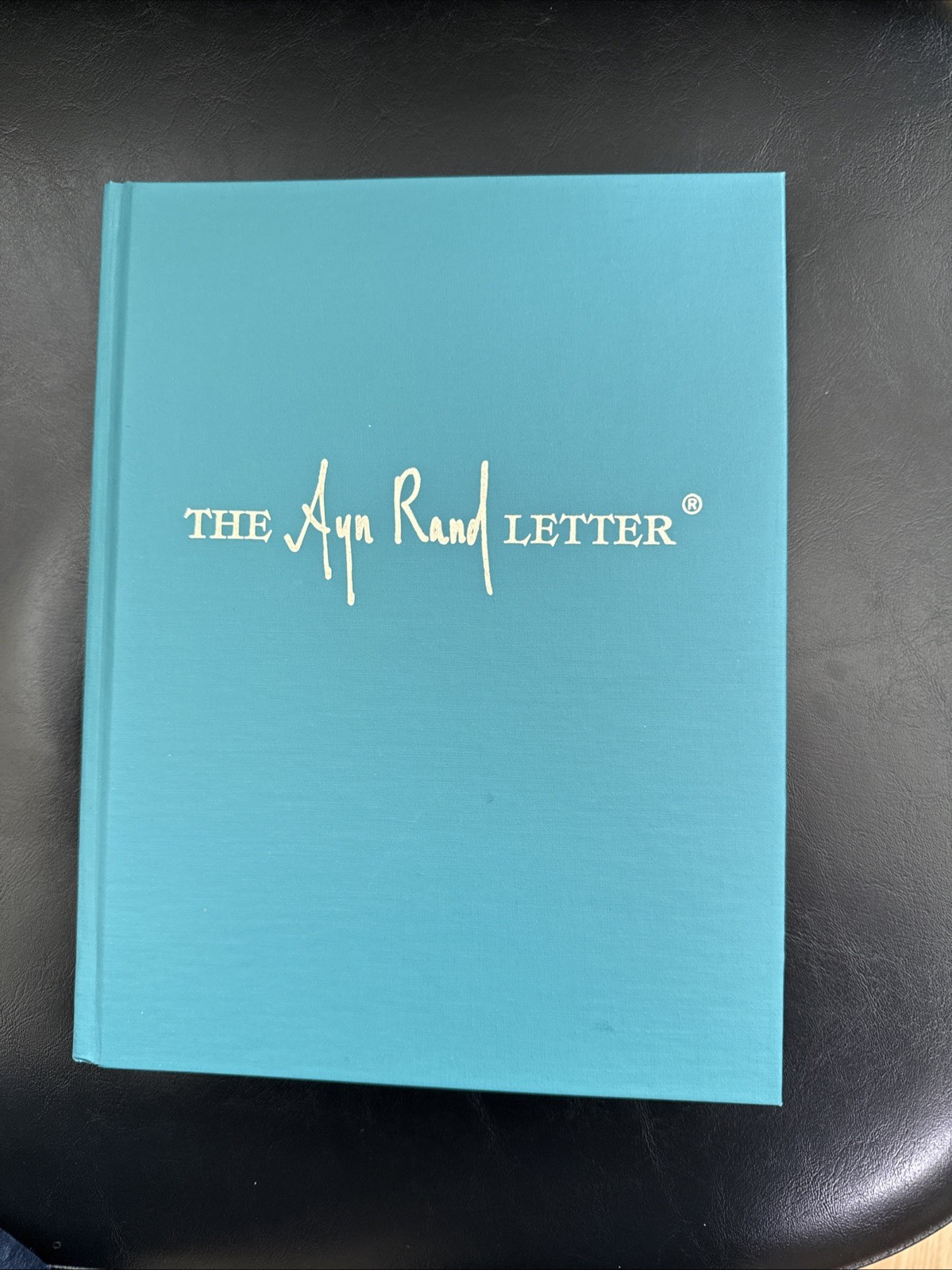 Ayn Rand “The Ayn Rand Letter” 1984 3rd Print Palo Alto Book Servce HC Excellent