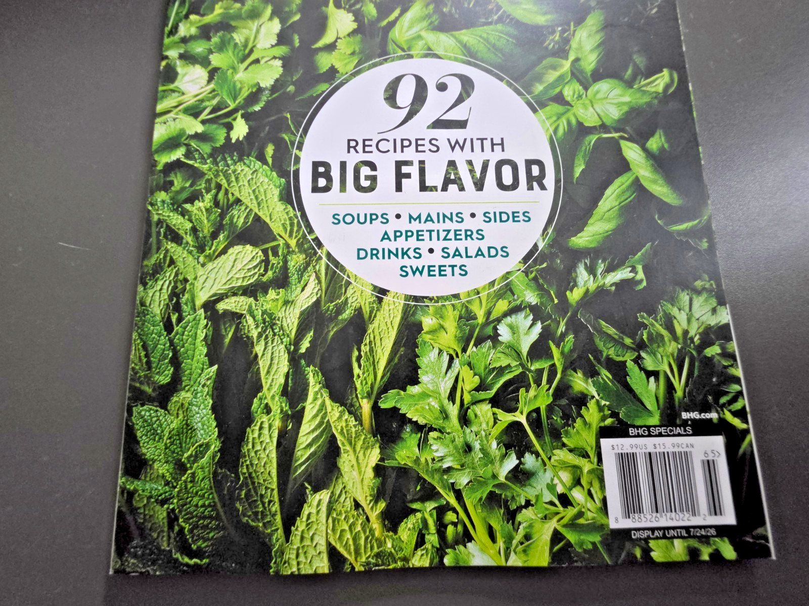 Cooking With Herbs Magazine by BH&G – Spring 2026 Issue – 92 Big-Flavor Recipes