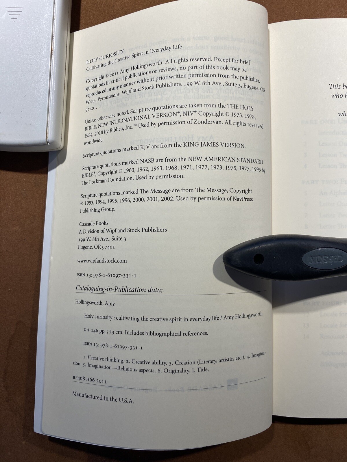 Holy Curiosity – Amy Hollingsworth – 2011 – 146 pages – The Creative Spirit