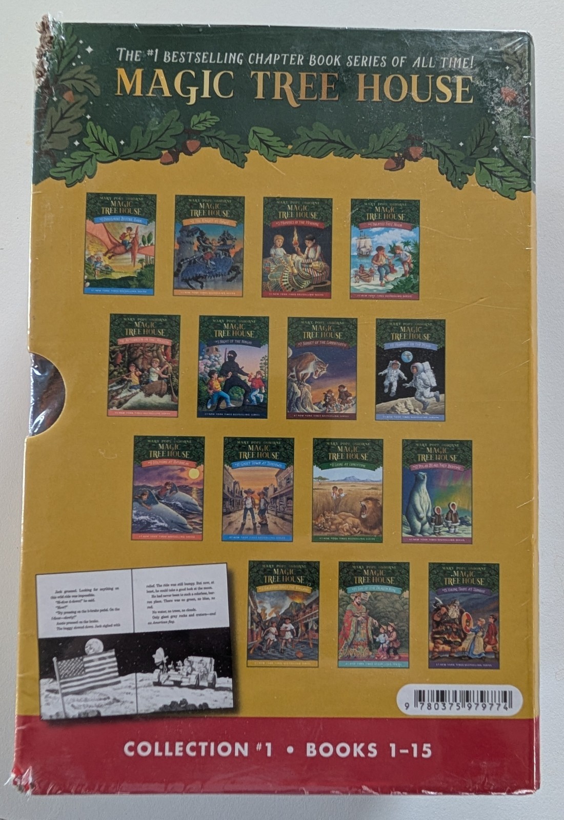 Magic Tree House Books 1–15 Mary Pope Osborne Kids Chapter Book Set Homeschool