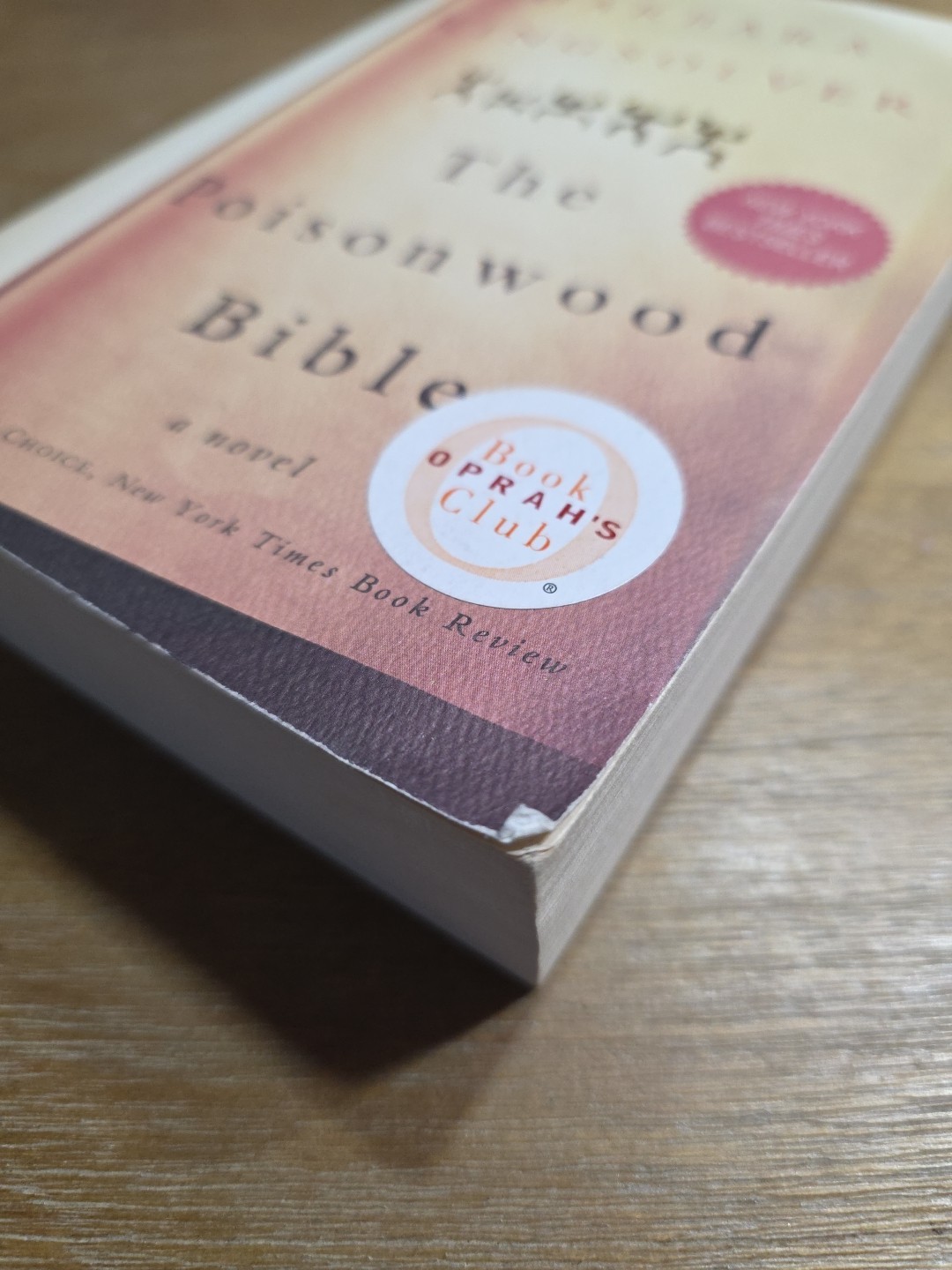 Poisonwood Bible by Barbara Kingsolver (1999, Trade Paperback) 1st Edition