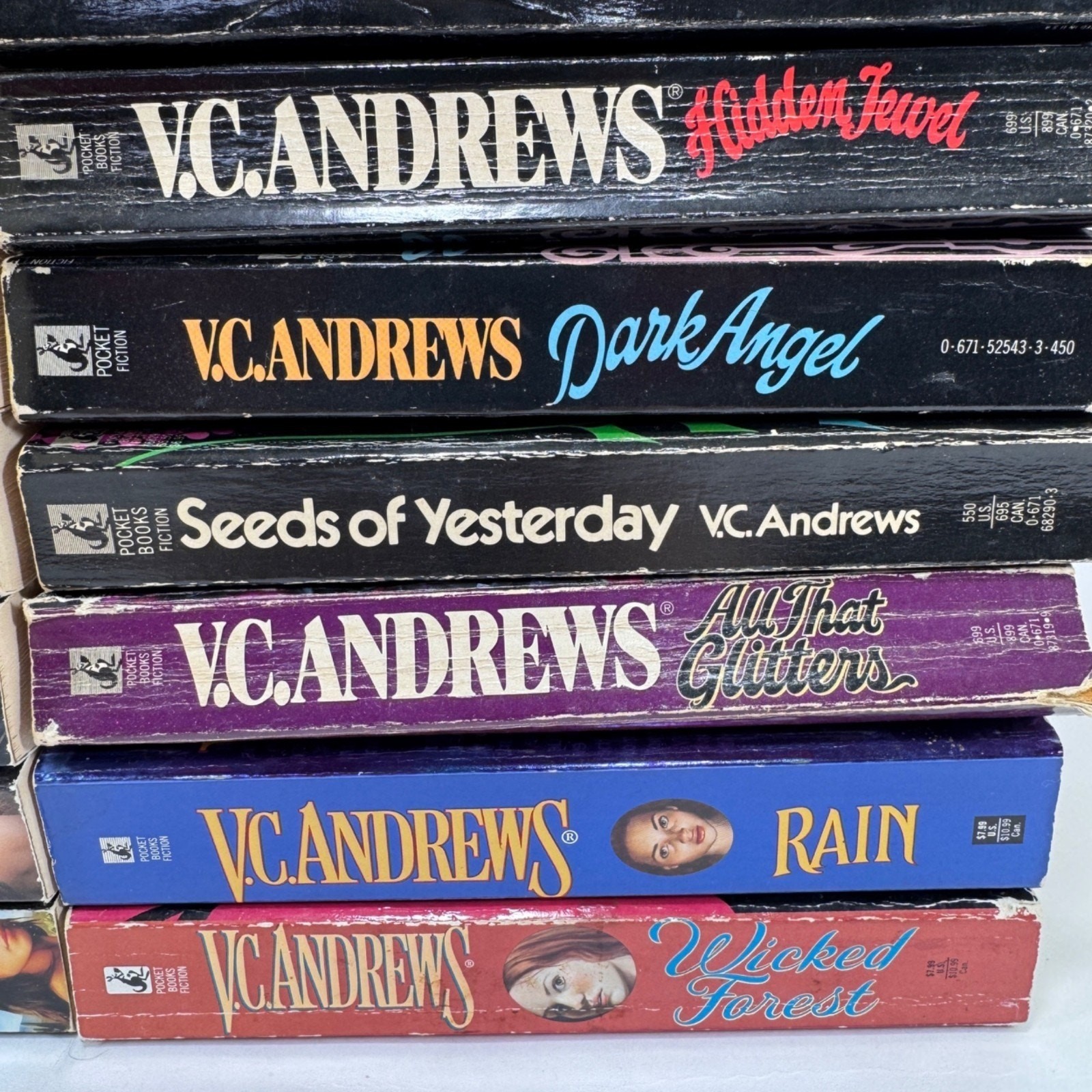 Lot 37 V.C. Andrews Books Some Keyhole Mixed Celeste Seeds of Yesterday