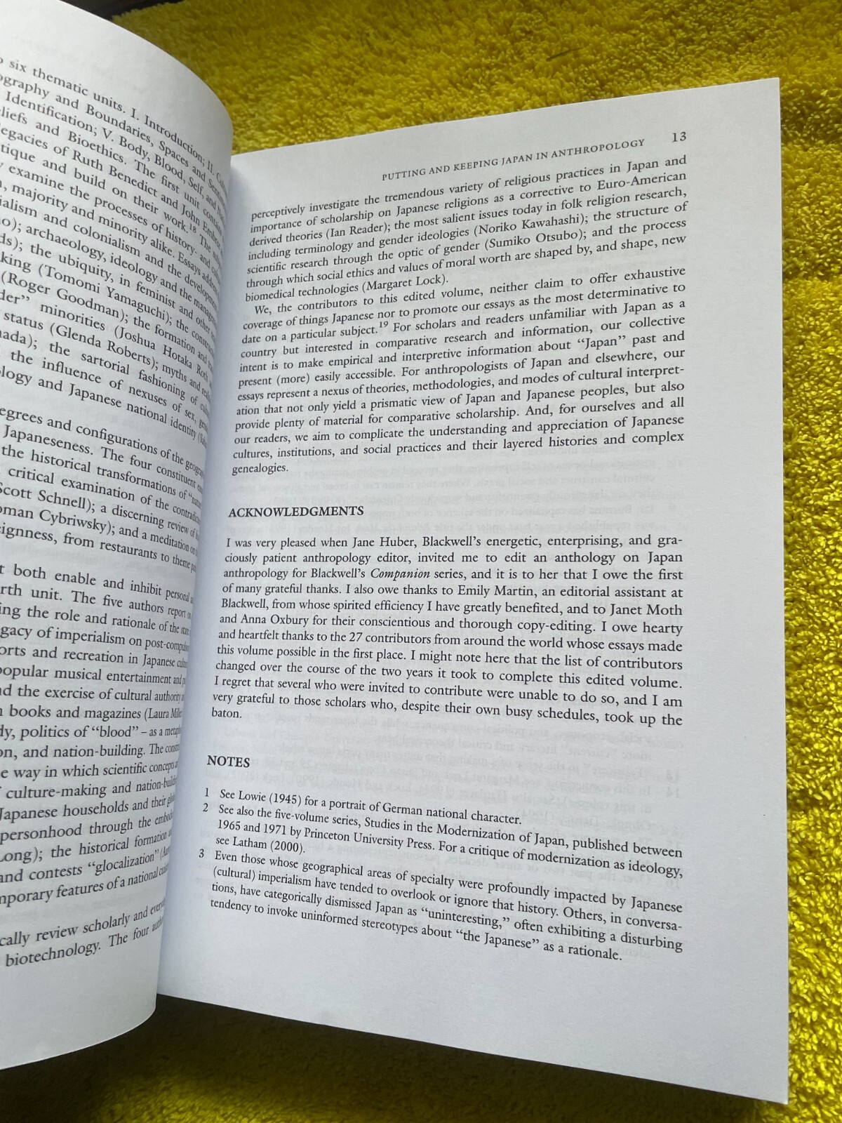 JENNIFER ROBERTSON, A COMPANION TO THE ANTHROPOLGY OF JAPAN. 2008. 518 PAGES