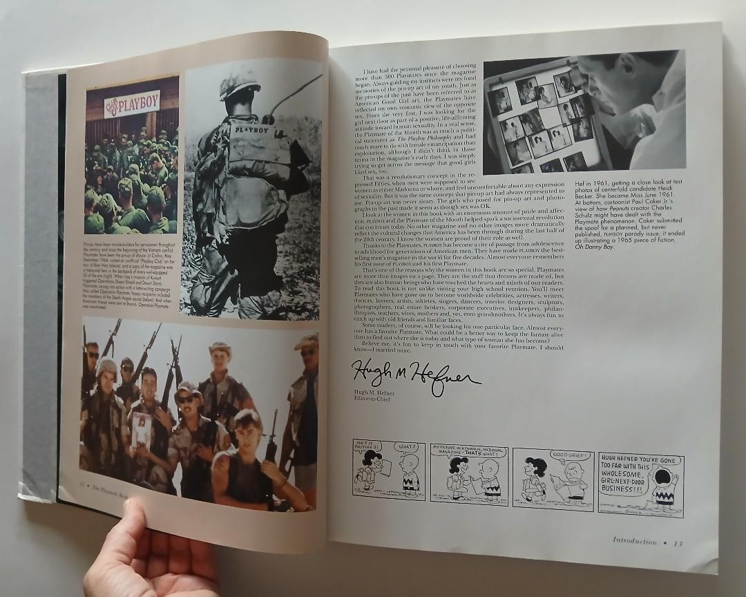 The Playmate Book: Five Decades of Centerfolds by Gretchen Edgren/Playboy 1st Ed