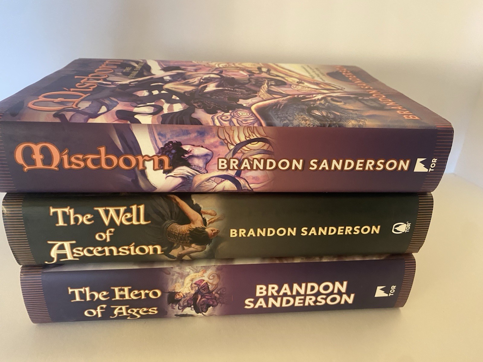 The Mistborn Trilogy by Brandon Sanderson – 1st Edition Hardcovers – Books 1-3!
