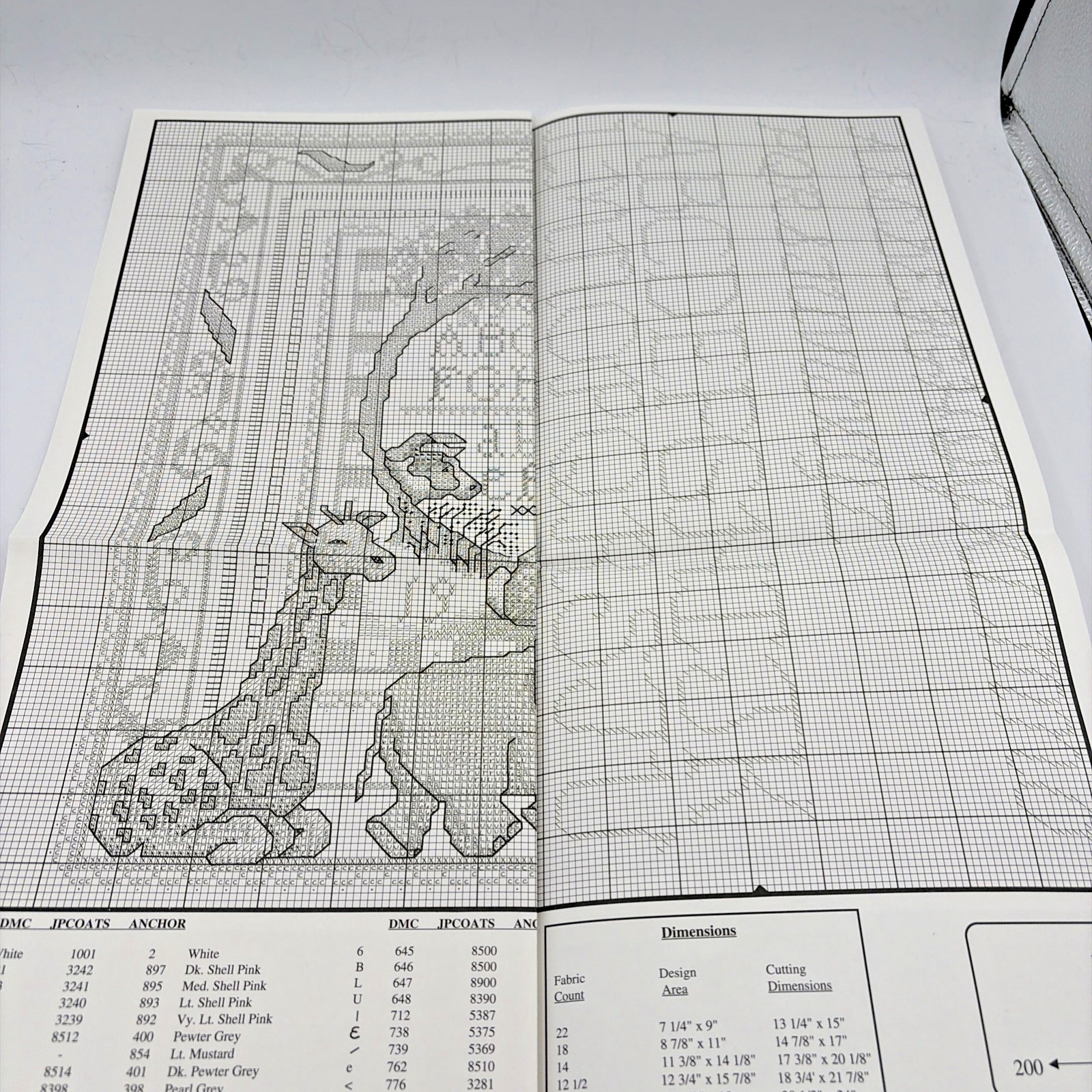 Noah’s Sampler Alma Lynne’s Private Collection Cross Stitch ALX-103 1992 Vintage